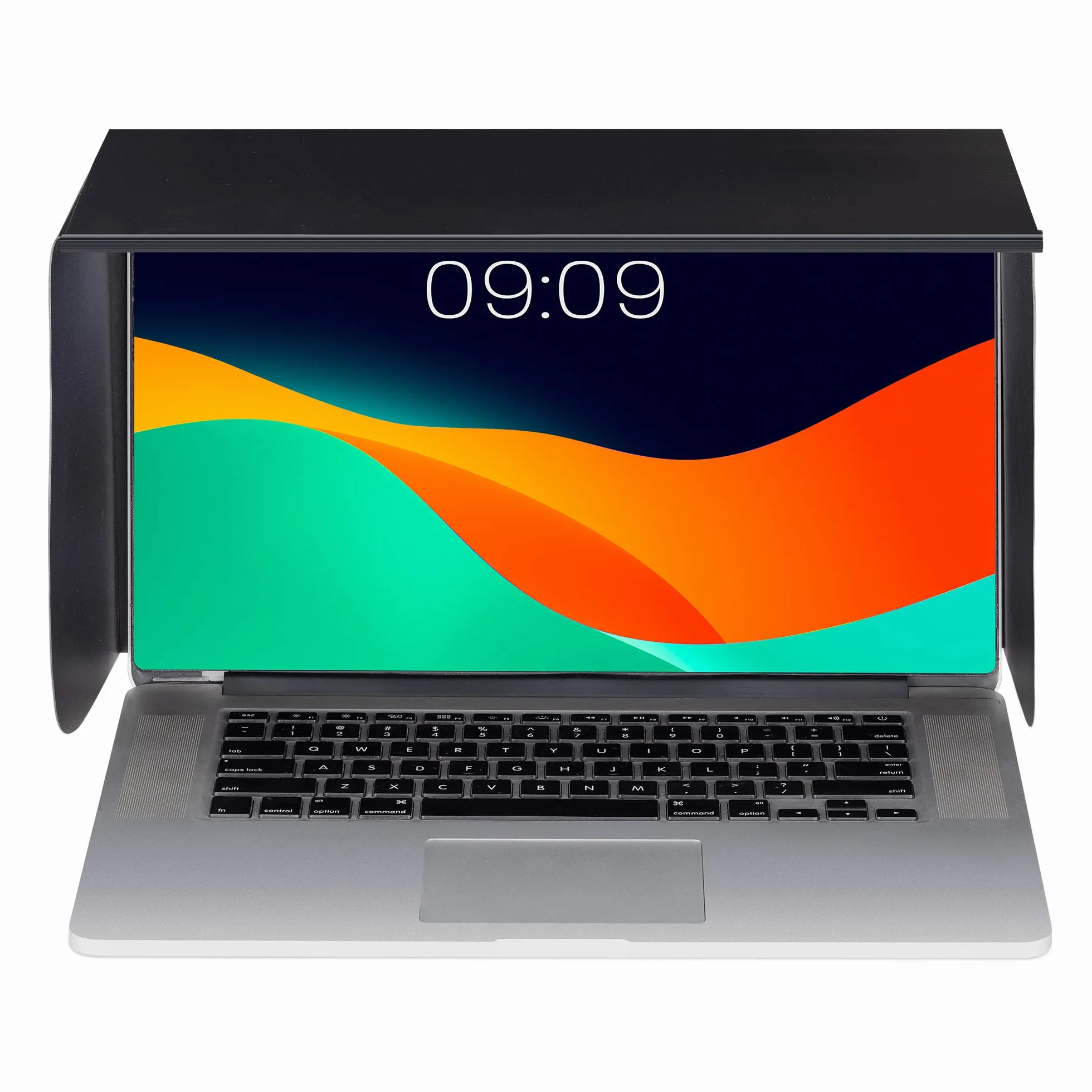 Kwmobile Osłona przeciwsłoneczna - ochrona ekranu komputera i wizjera laptopa - do laptopów 15 cali