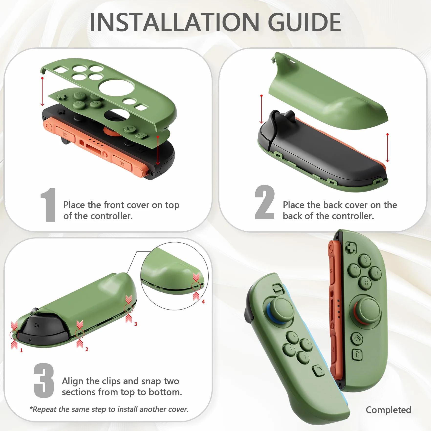 PlayVital Etui do Switch 2 Akcesoriami,Twarda Osłona Ochronna do Switch 2 z Uchwytem Grip,Podpórką & Nakładką Joystick,Etui Dokowalne–Kameleon Fioletowy Niebieski