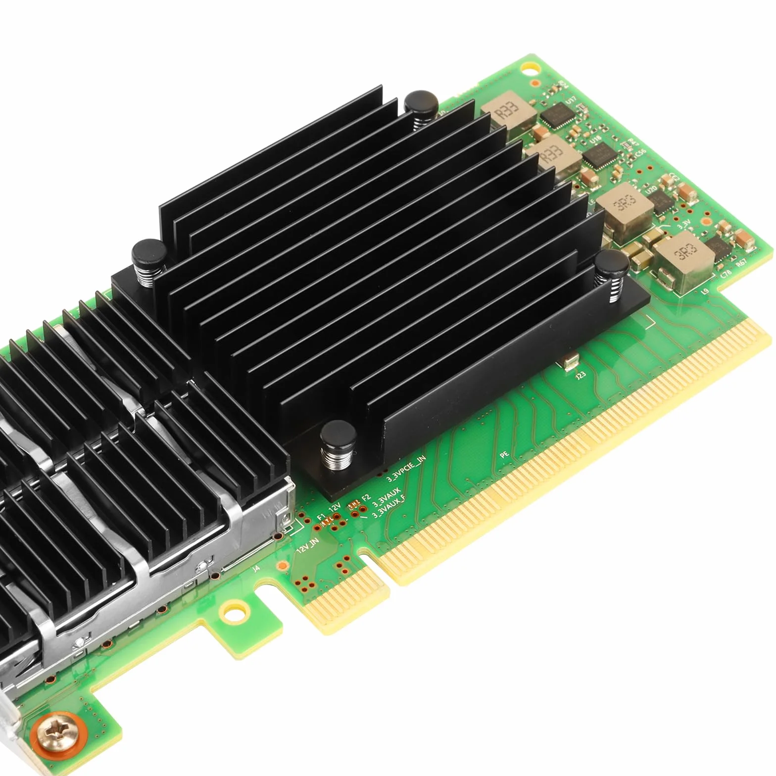 Karta sieciowa 100 GB do Mellanox MCX556A ConnectX-5 Chipset, VPI EDR InfiniBand 100 GbE Dual-Port QSFP28, PCIe4.0 x16 InfiniBand/Ethernet Adapter Card Support Windows Server/Linux/VMware