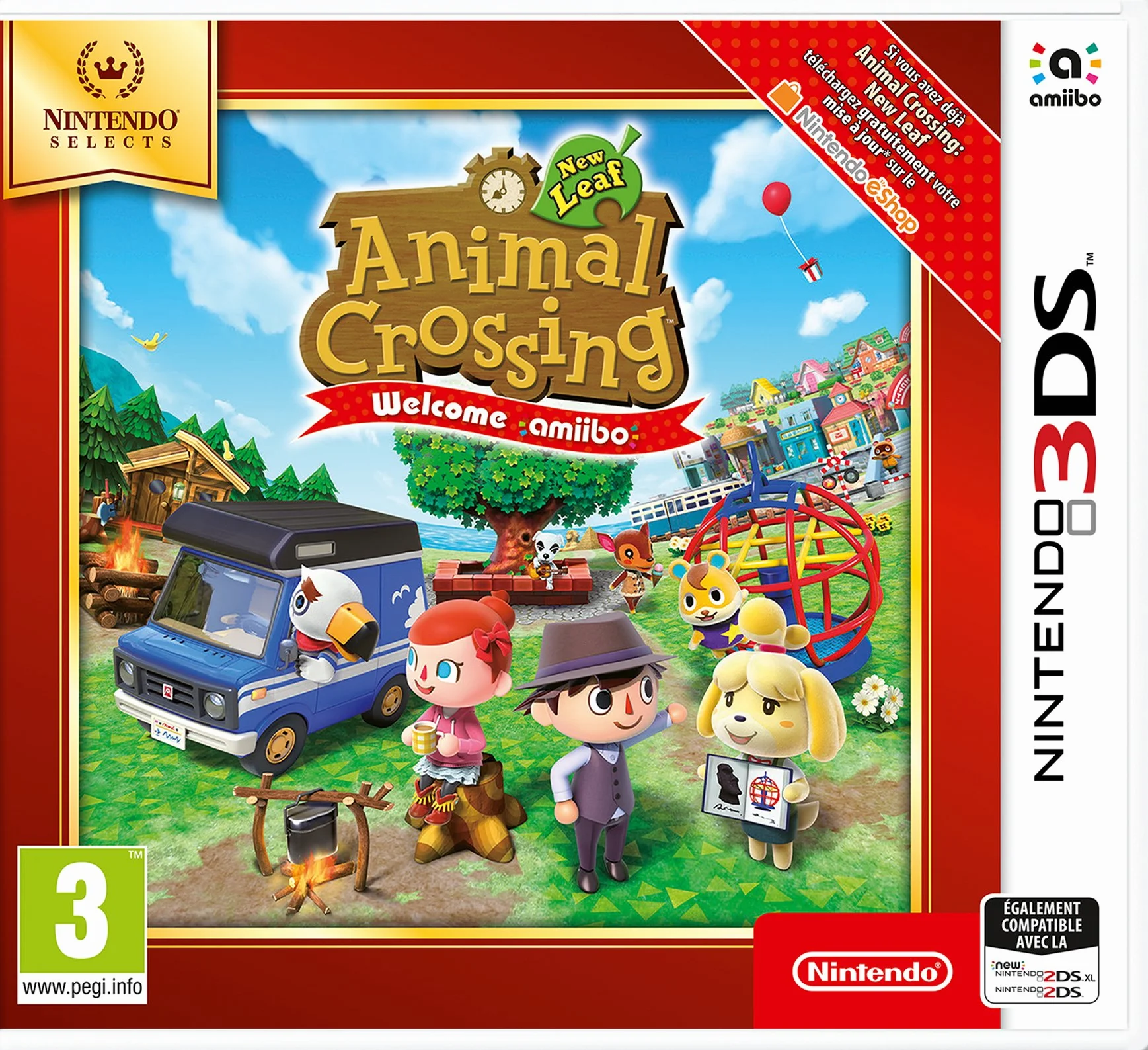 Animal Crossing : New Leaf - Welcome Amiibo - Nintendo Selects