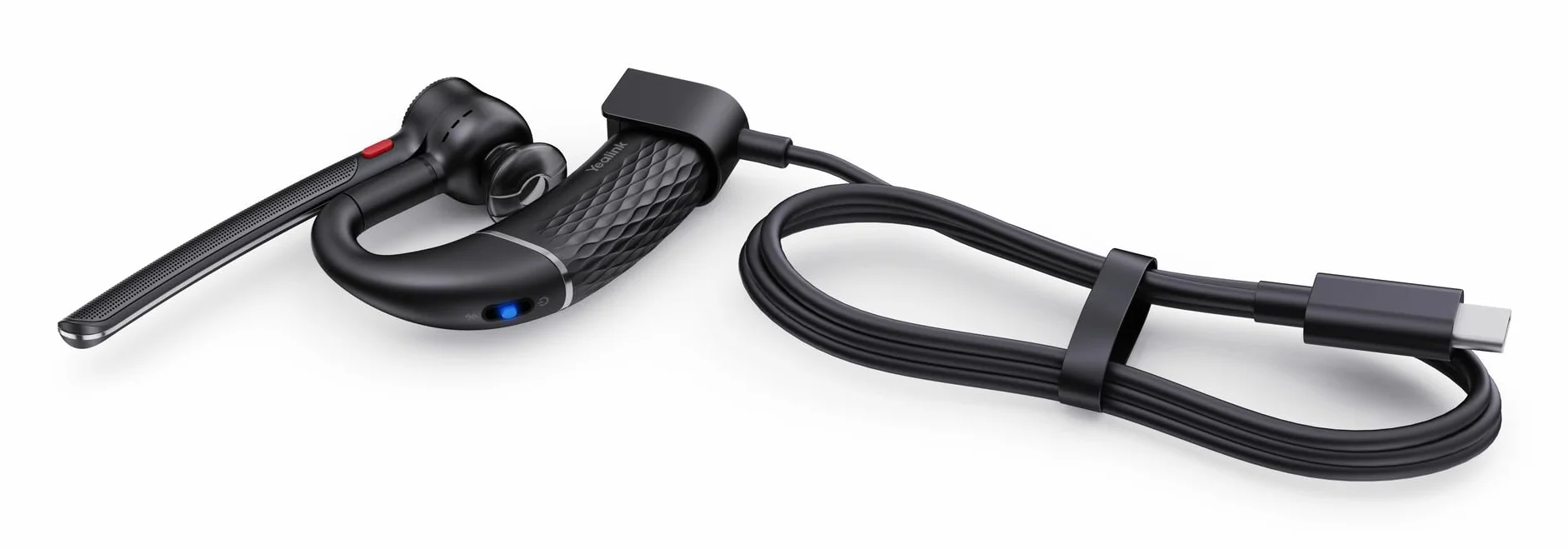 Yealink BH71 Mono Lite bezprzewodowy zestaw słuchawkowy Bluetooth do użytku w podróży, czarny