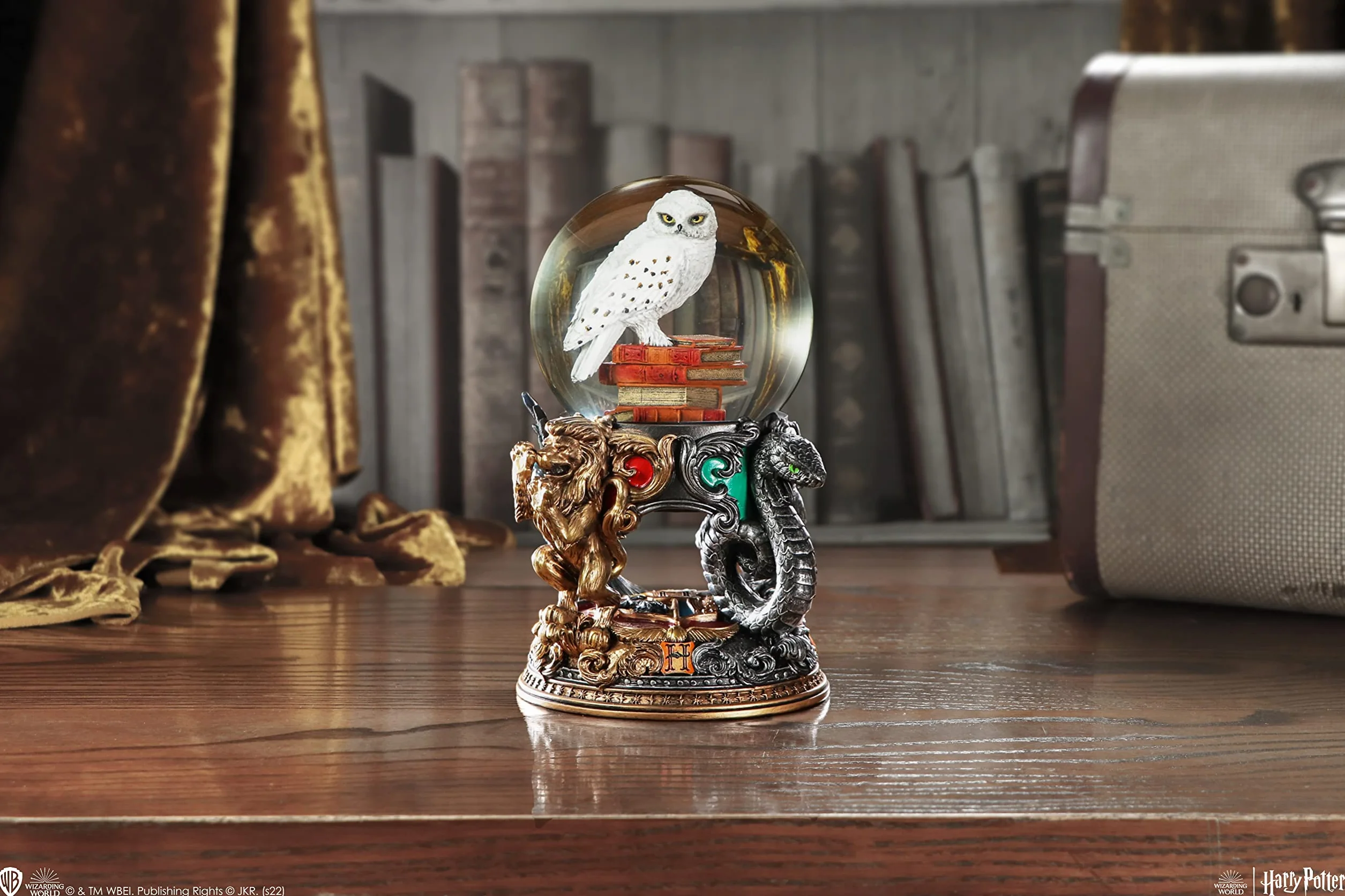 Nemesis Now Oficjalnie licencjonowana kula śnieżna Hedwig Harry Potter, wielokolorowa, 18,5 cm