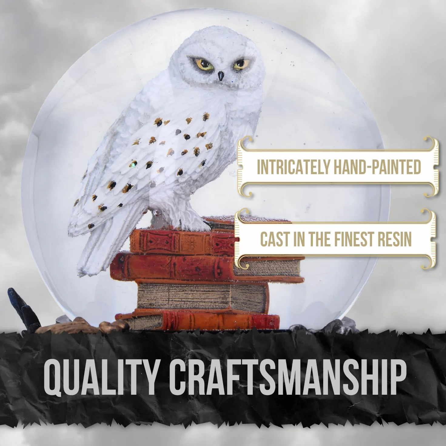 Nemesis Now Oficjalnie licencjonowana kula śnieżna Hedwig Harry Potter, wielokolorowa, 18,5 cm