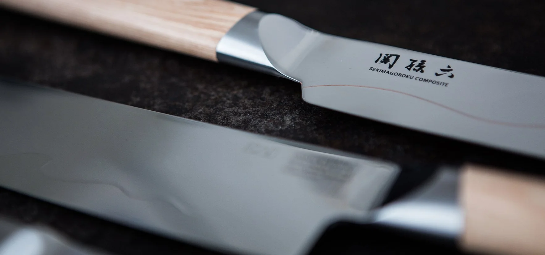 KAI Seki Magoroku Composite nóż Nakiri 16,5 cm stal nierdzewna VG 10 56 HRC