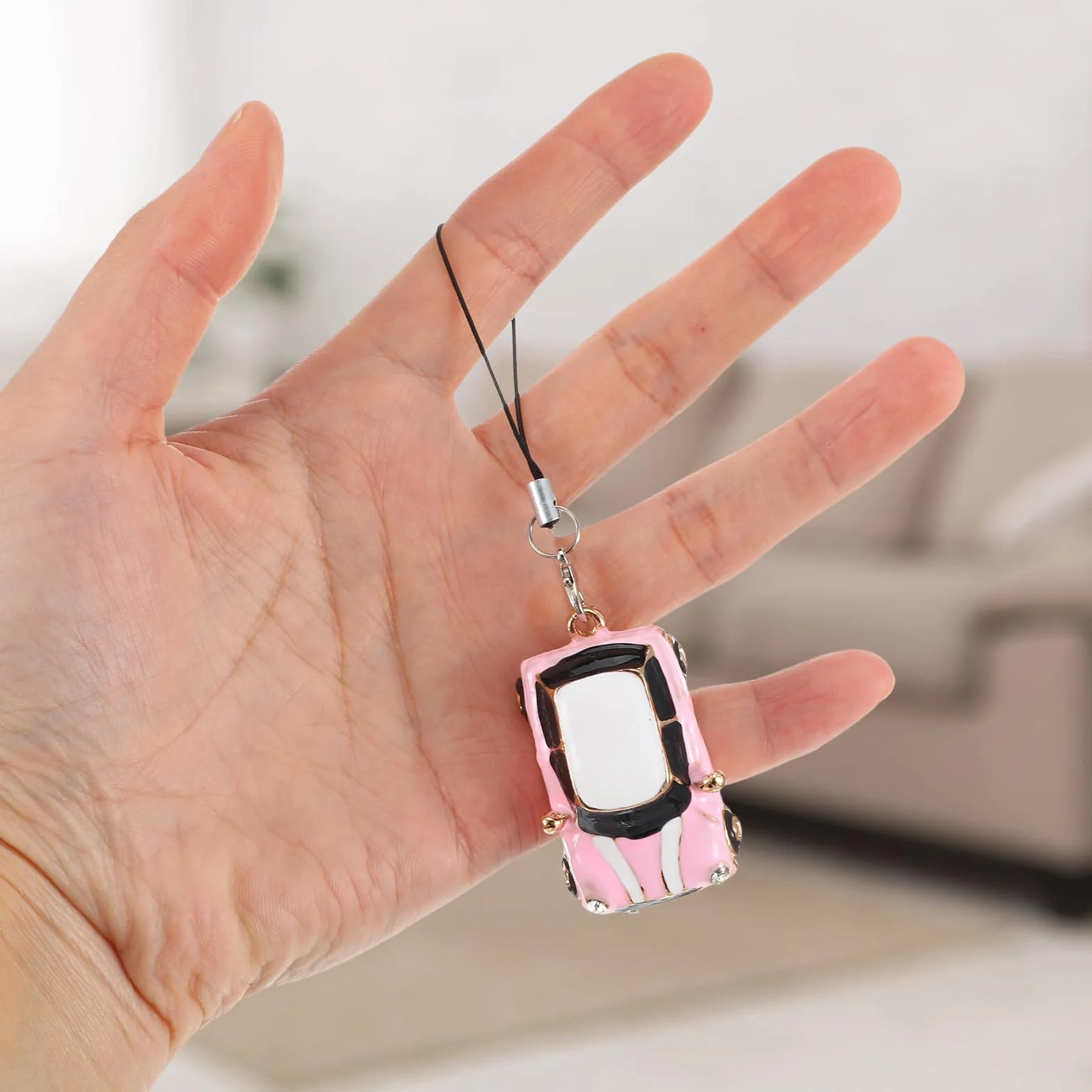 150 szt. pasków do telefonów komórkowych, paski zastępcze z dzielonym pierścieniem, odpinane pierścienie, pasek do pęku kluczy, pendrive DIY, biżuteria, akcesoria mobilne, zawieszki