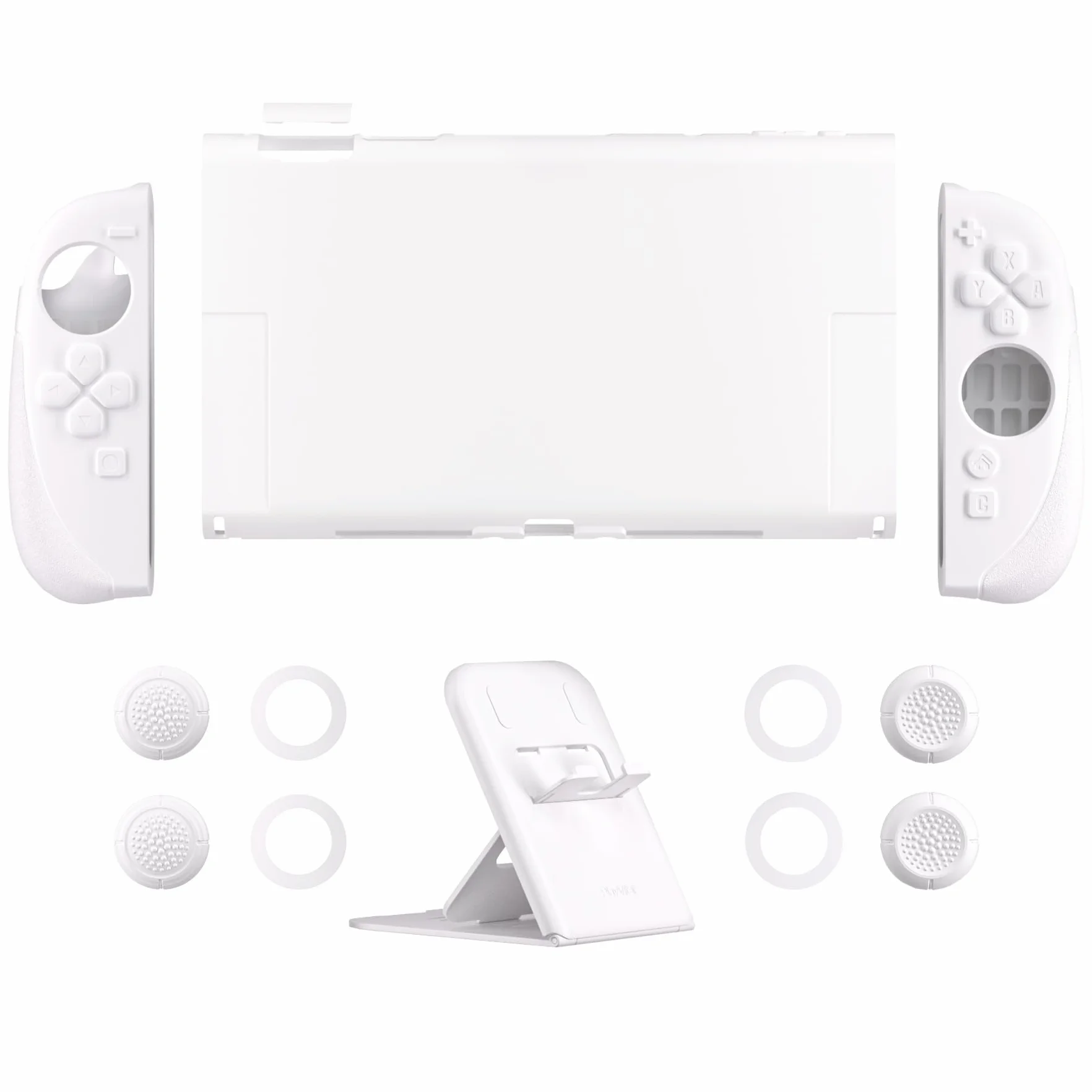 PlayVital Etui na Switch 2 Twardy Pokrowiec Ochronny Biały