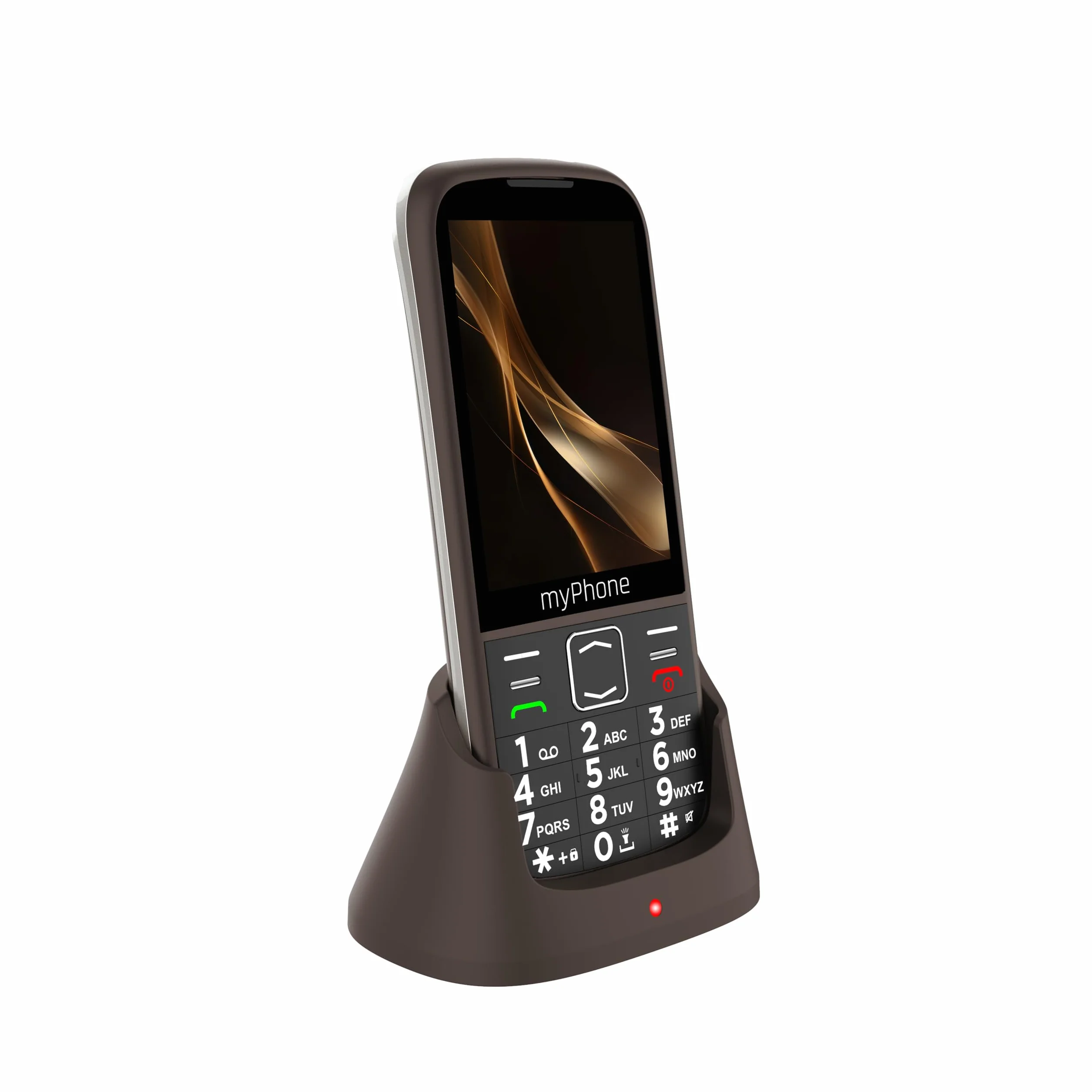 myPhone Halo 4 Plus LTE Praline Collection 4G, 2500 mAh, 3,5" IPS, telefon z klawiszami, 240 x 320 px, nano-SIM