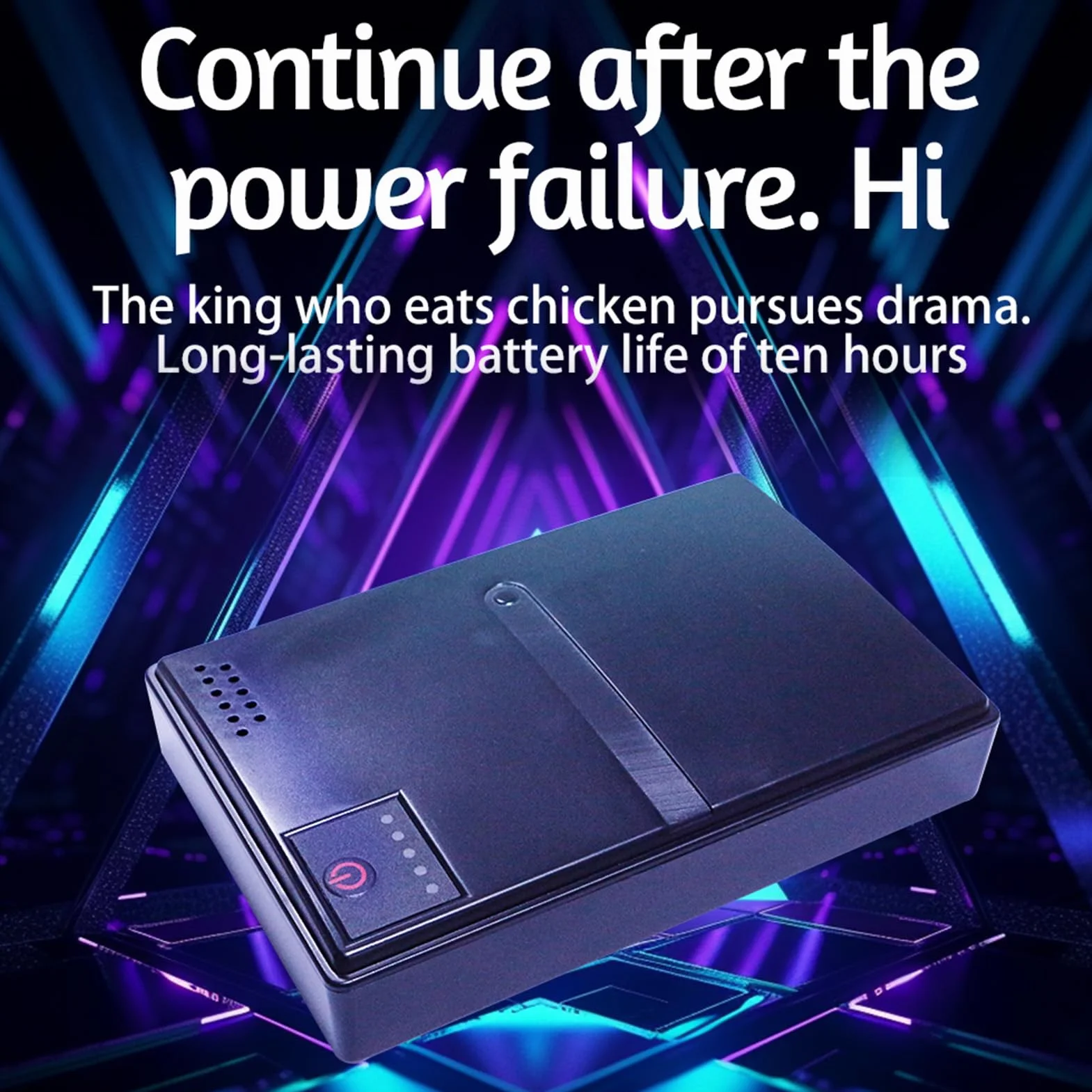 Mini UPS Zasilanie Awaryjne z Baterii, 10400MAh 36 W Bezprzerwowy Zasilacz z Wyjściem USB 5 V DC 5 V 9 V 12 V 2 A POE 15 V 24 V 1 A 6 Gniazd Zasilanie Zasilanie dla Routera,