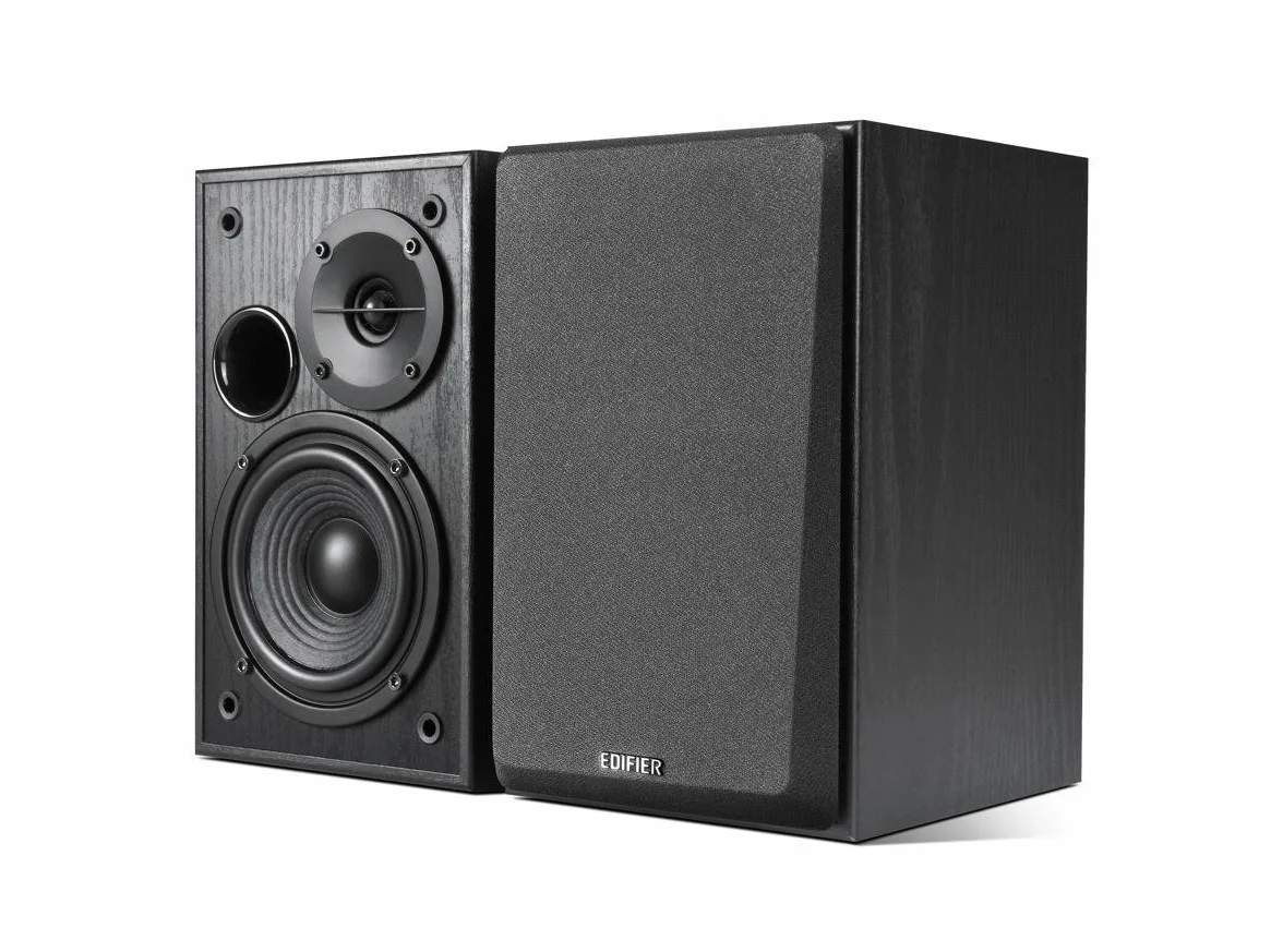 Edifier R1100 Kompaktowy system głośników regałowych, czarny