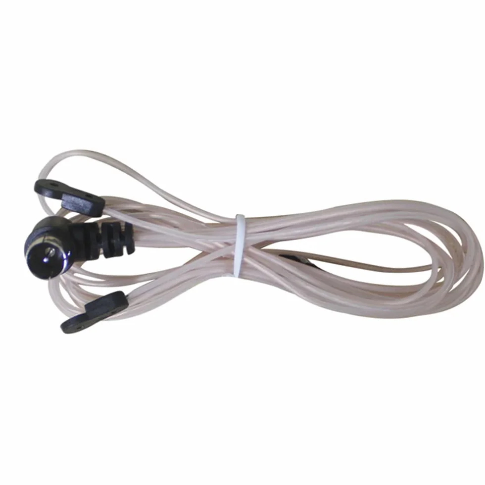 DollaTek Antena radiowa FM, wtyczka TV na wtyczkę F, adapter z przedłużaczem 2 m do radia Onkyo Sherwood Marantz Pioneer Oenon