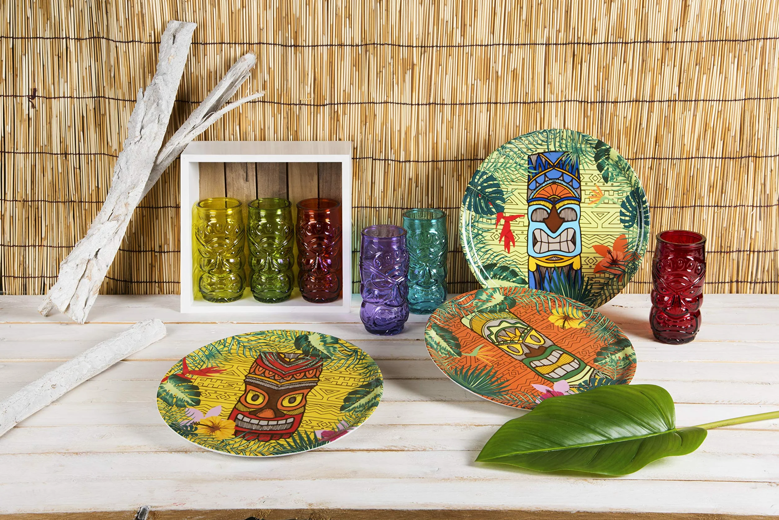Excelsa Tiki zestaw 6 szklanek, szkło