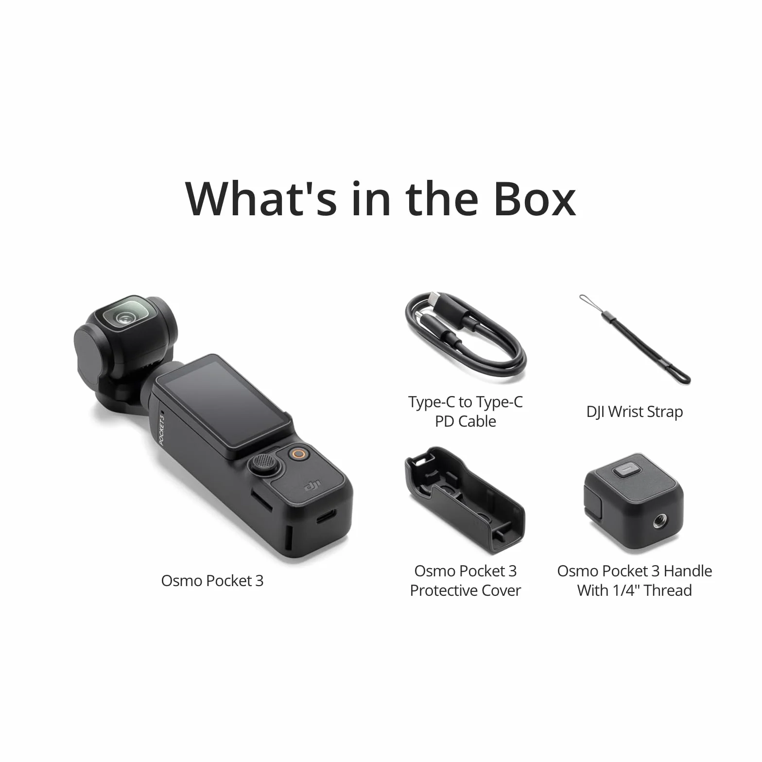 DJI Osmo Pocket 3, 1-calowa kamera do blogów i wideo 4K/120 fps, 3-osiowa stabilizacja, szybkie MAP, śledzenie twarzy i obiektów, obrotowy ekran dotykowy 2", mała kamera video, YouTube