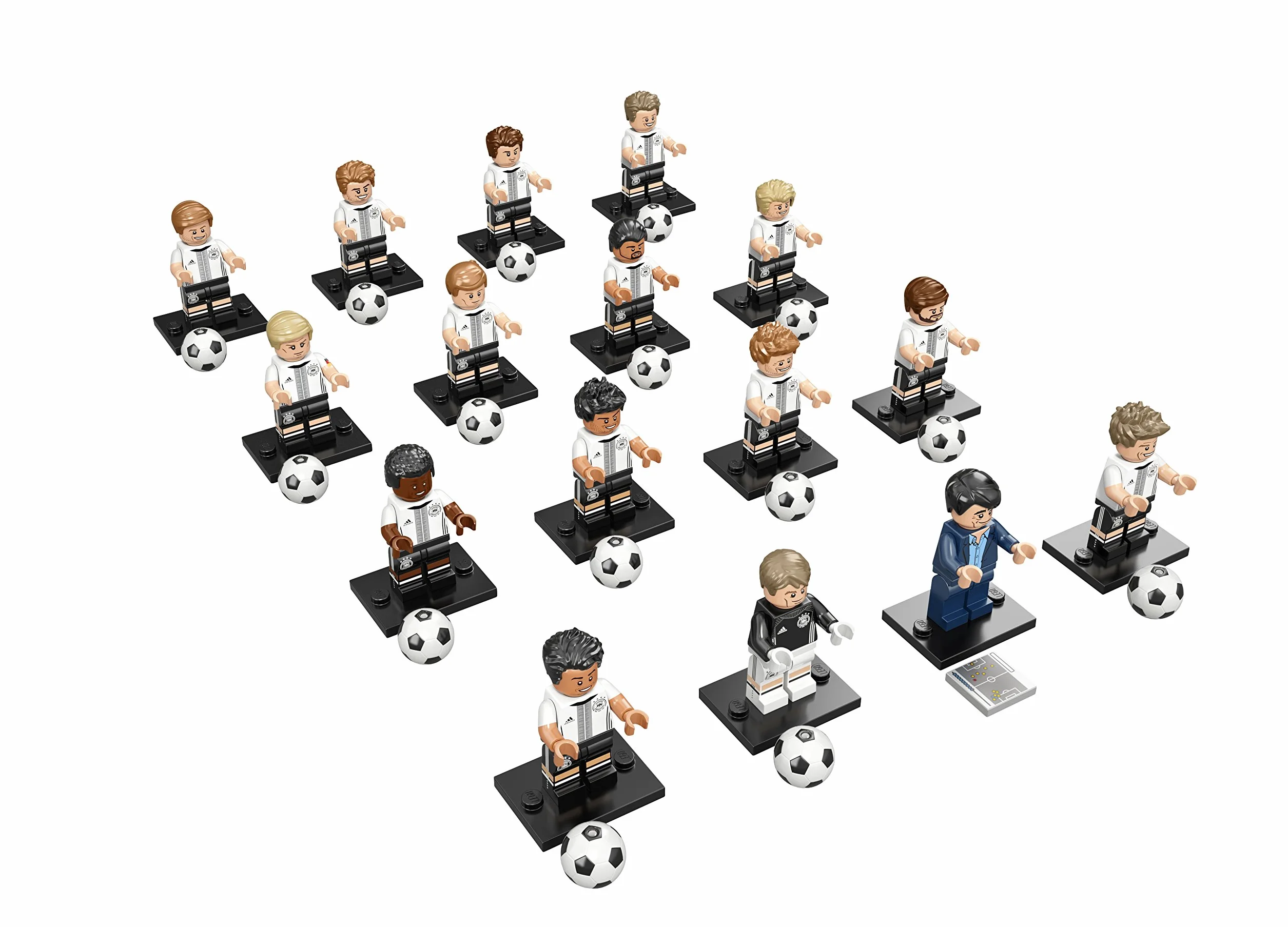 Lego mini figurki 71014 - DFB - zespół Niemiec