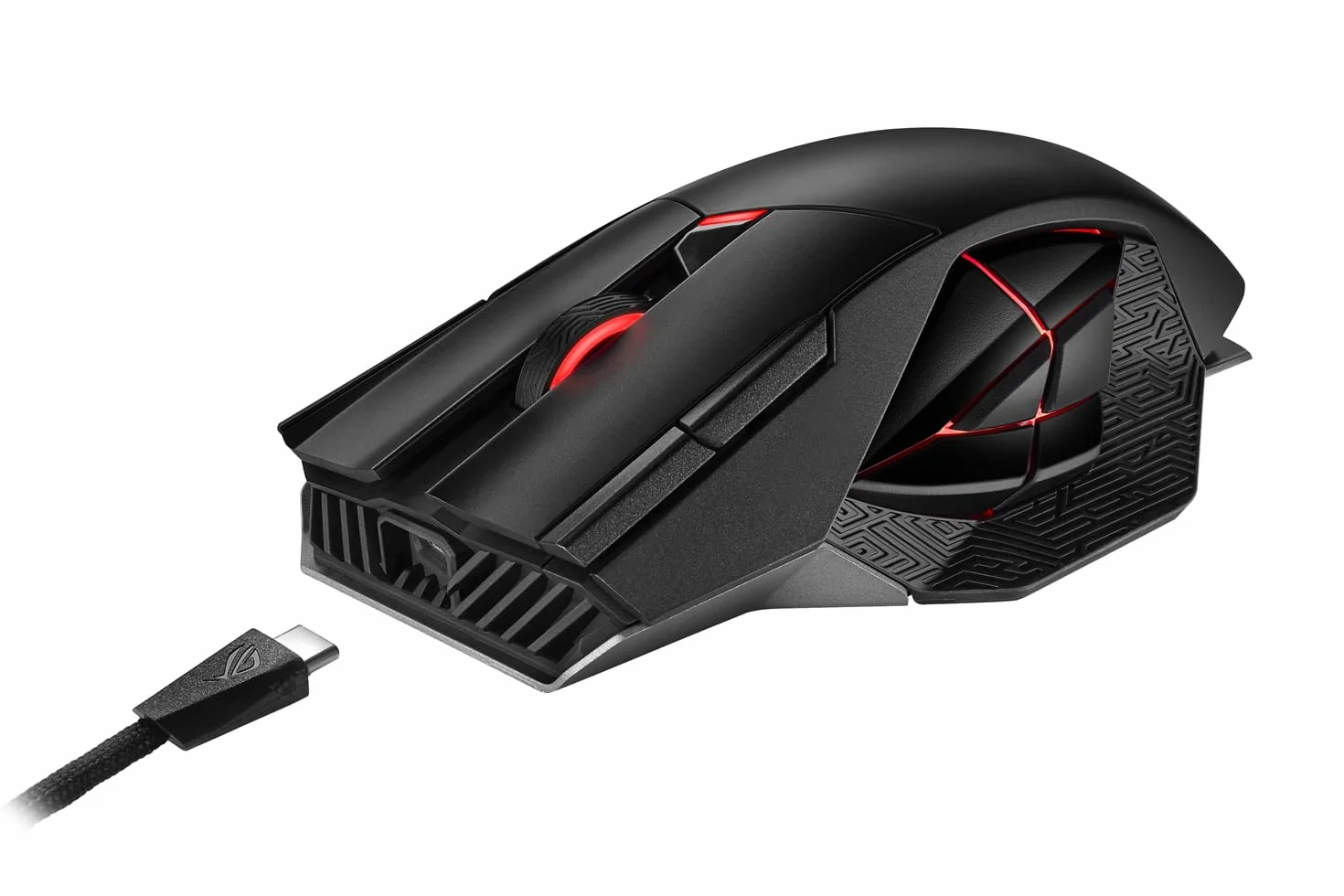 Asus Rog Spatha X 90MP0220-BMUA00 Mysz dla Graczy, Czarny