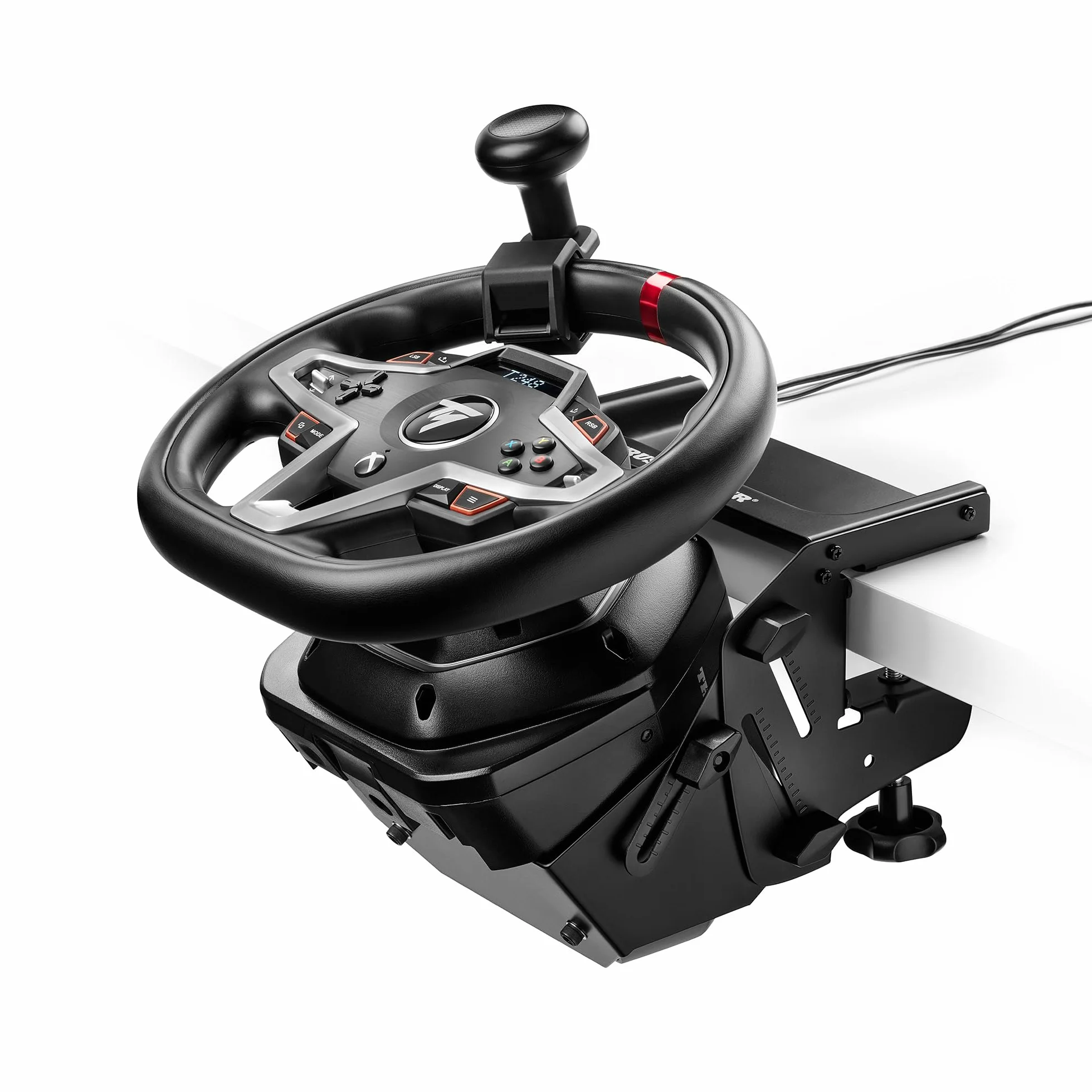Thrustmaster SimTask Zestaw Kierowniczy - Precyzyjna kierownica z zaawansowanymi funkcjami sterowania dla PC