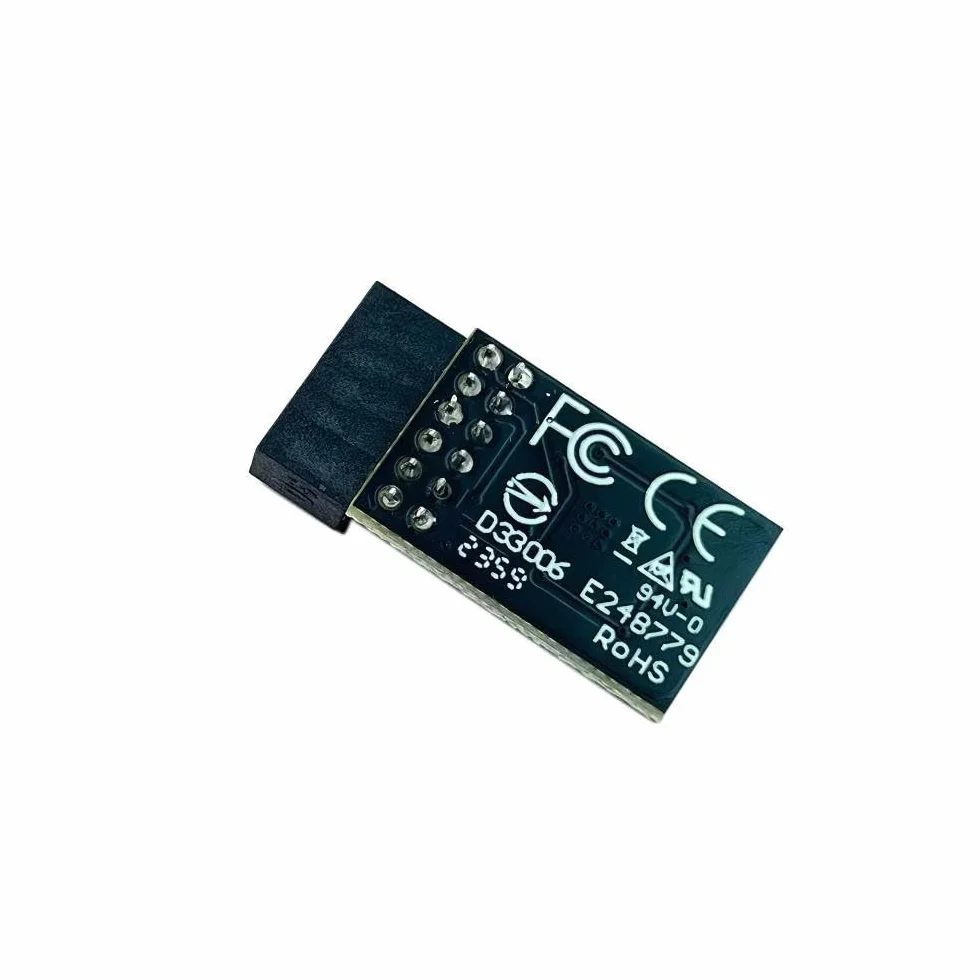 ZAHARA 12-pinowy moduł TPM 2.0 SPI z Infineon SLB9670 aktualizacja do systemu Windows 11 dla Gigabyte Motherboard Z790 D Z790 D AX Z790 UD AX Z790 S DDR4 Z790 Eagle Z790M Elite AX Ice
