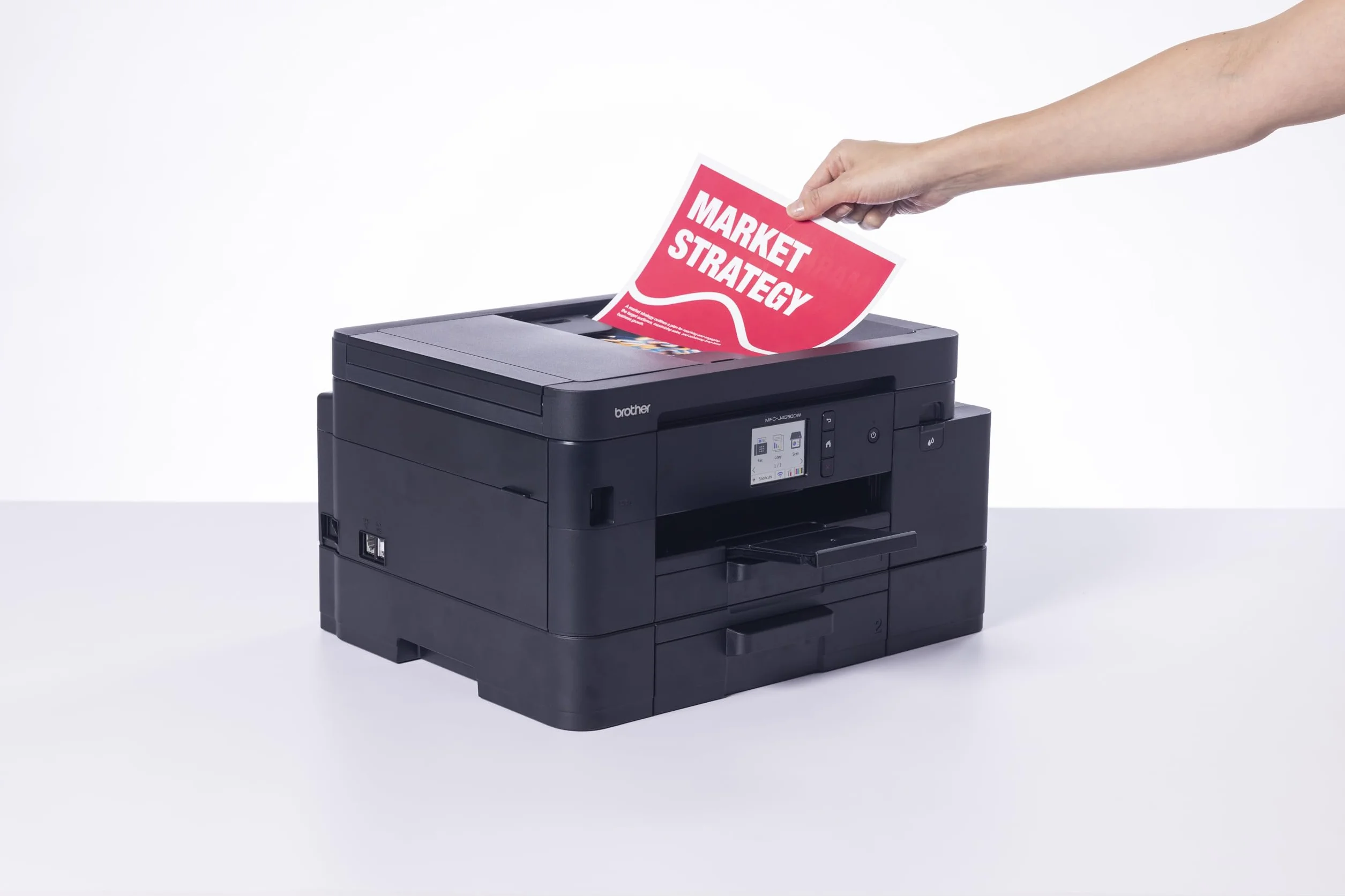 Brother MFC-J4550DW bezprzewodowa drukarka atramentowa 4 w 1 – kwalifikuje się do pakietu EcoPro.