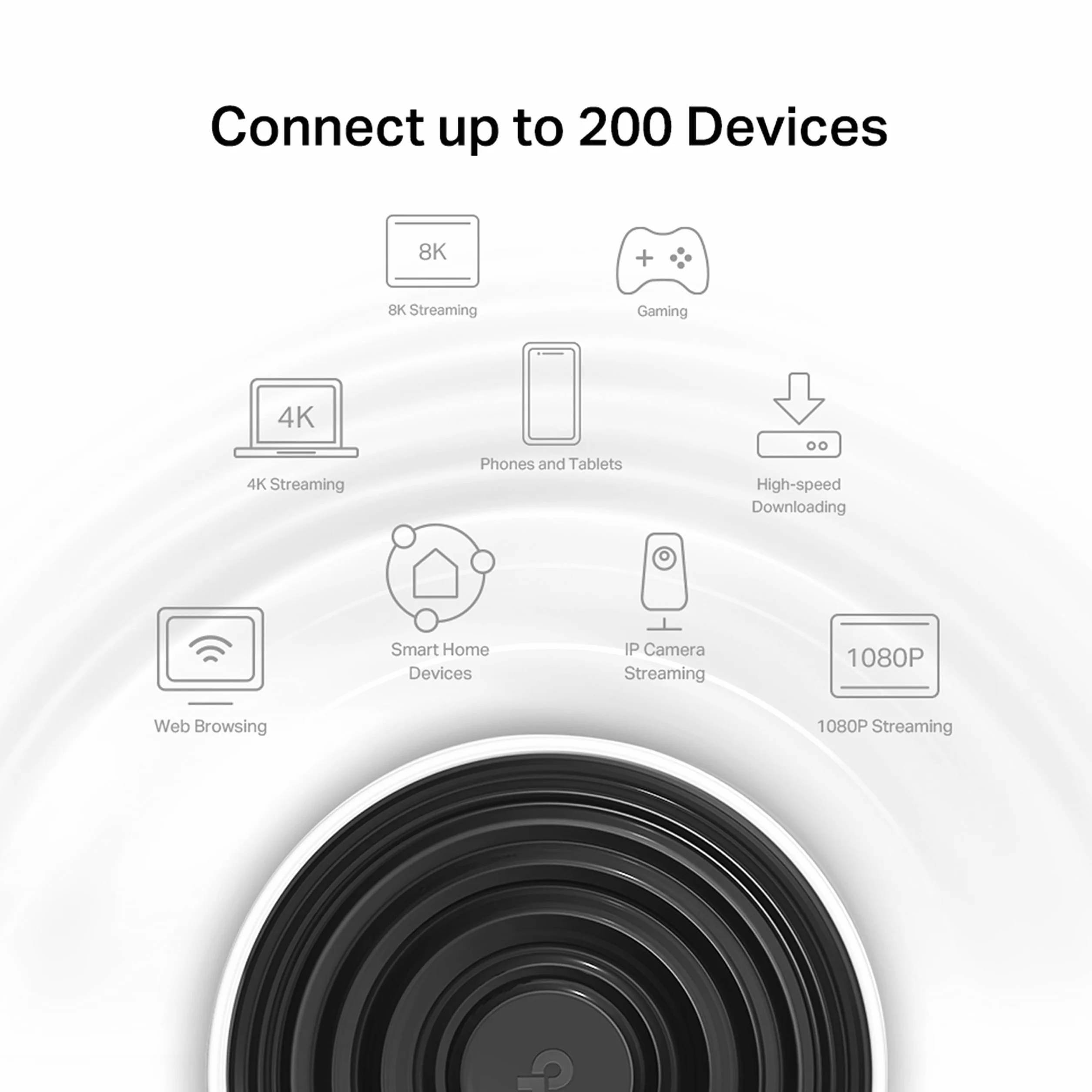TP-Link Deco XE75 (3 szt.) – System Mesh Wi-Fi 6E AXE5400, trzy pasma, 6GHz, Mesh AI, port 2.5G, zasięg do 670m² – do domu inteligentnego i streamingu 8K