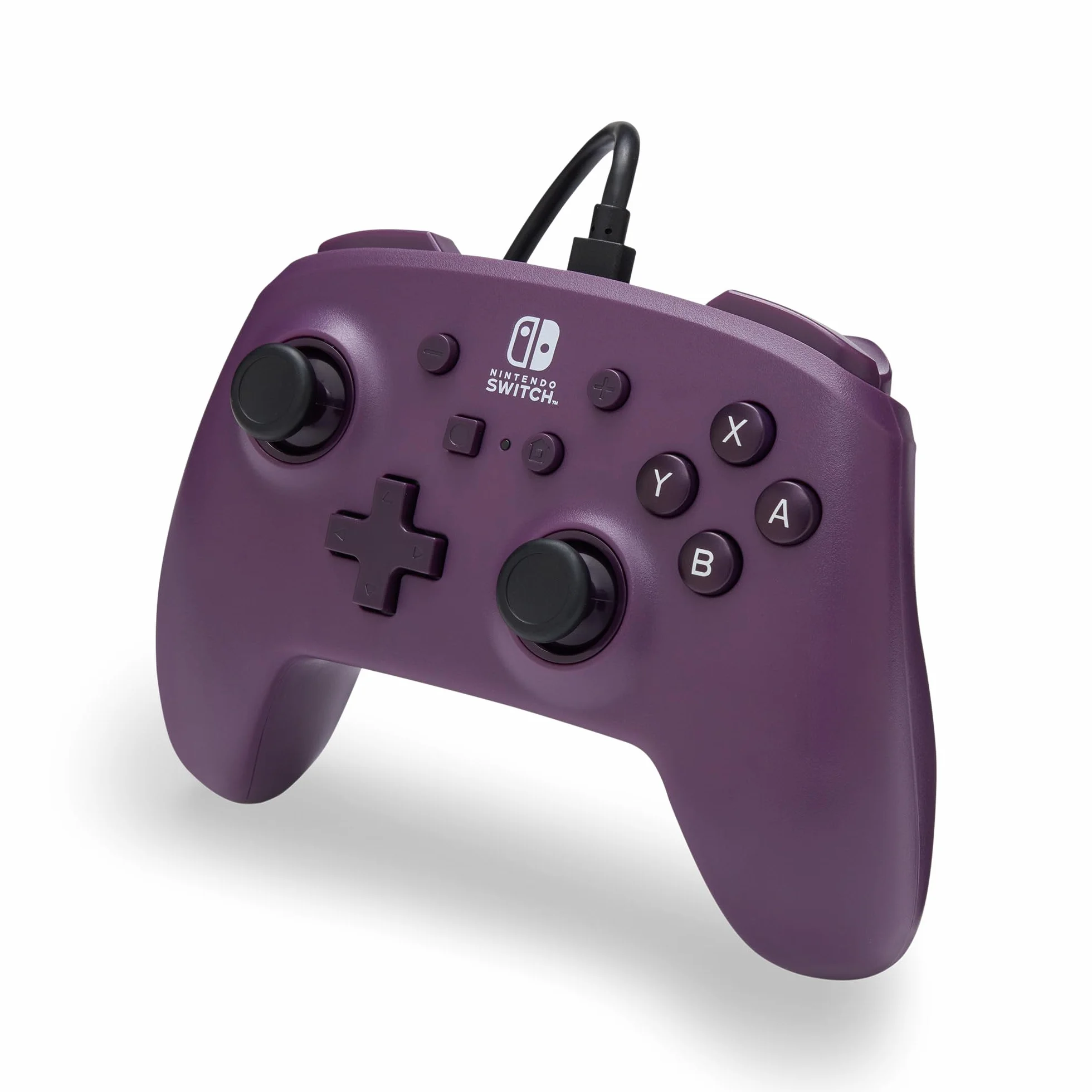 PowerA przewodowy kontroler Nintendo Switch Kosmiczny fiolet gamepad oficjalnie licencjonowany
