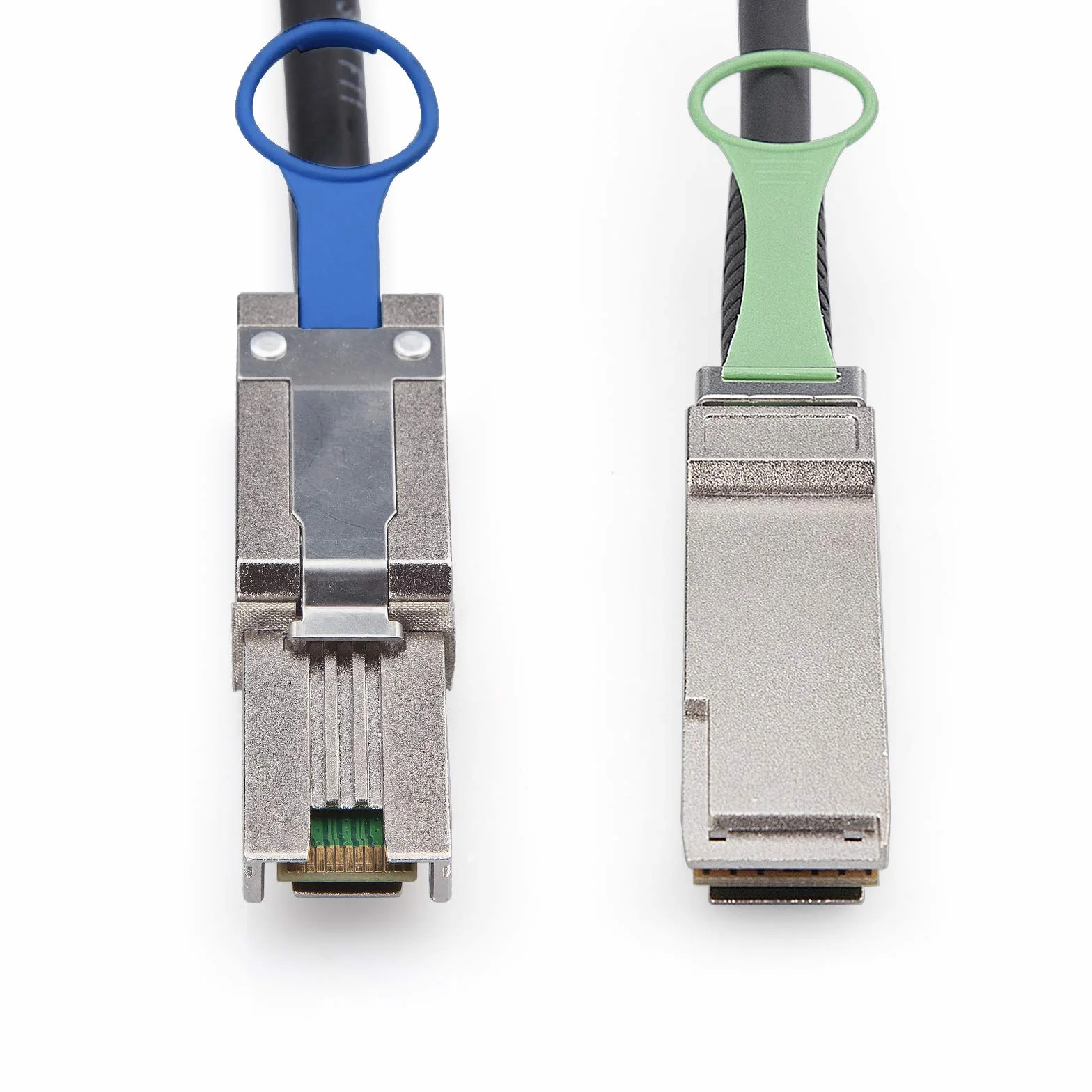 10Gtek® QSFP (SFF-8436) do MiniSAS HD SFF-8088 DDR Hybrid SAS kabel, zewnętrzny mini SAS miedziany kabel pasywny do NetApp, 100 omów, 30 AWG, 1 metr