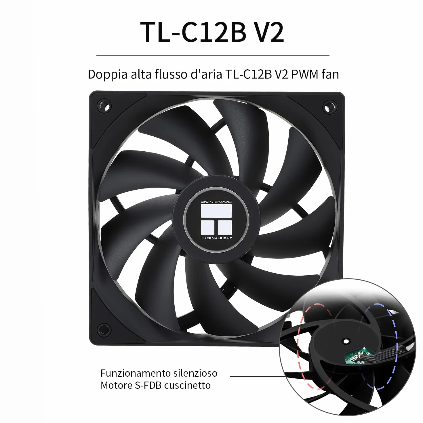 TR Phantom Spirit 120 Chłodnica procesora z 7 kanałami grzewczymi, podwójny wentylator PWM TL-C12B V2, technologia AGHP, łożysko S-FDB, do AMD AM4, AM5; Intel 1700, 1150, 1151, 1200