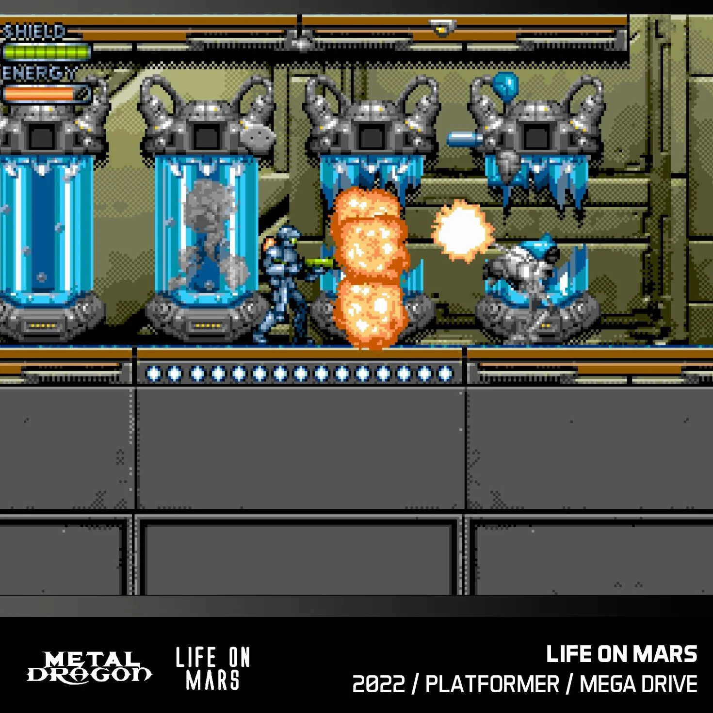 Metalowy smok + kolekcja Life On Mars