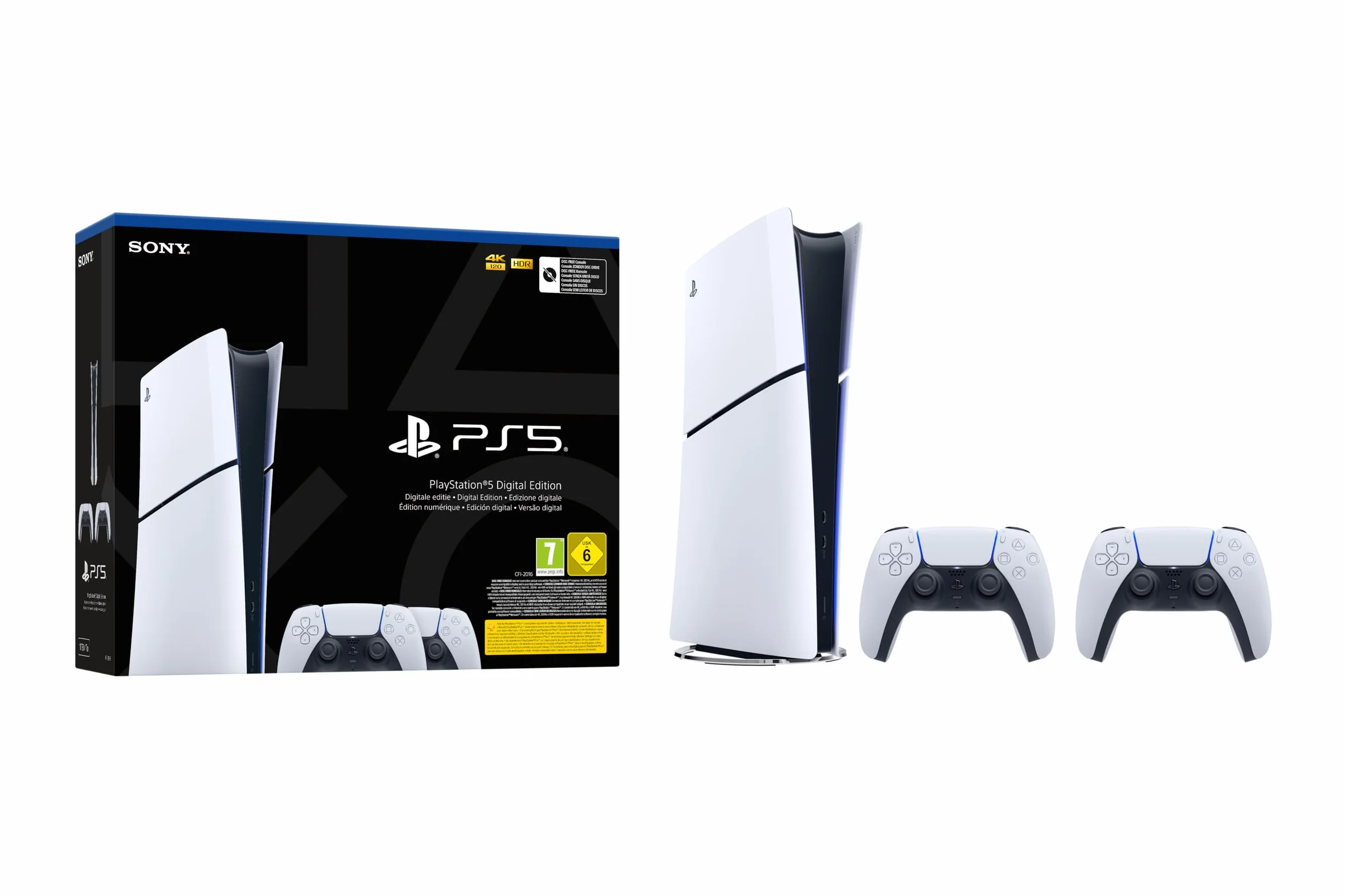 PlayStation 5 Digital Edition Bundle mit DualSense Wireless-Controller