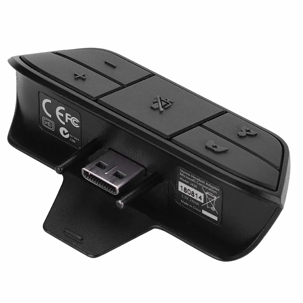 Richer-R Stereofoniczny adapter słuchawkowy na Xbox One, adapter słuchawkowy do Xbox One Gamepad