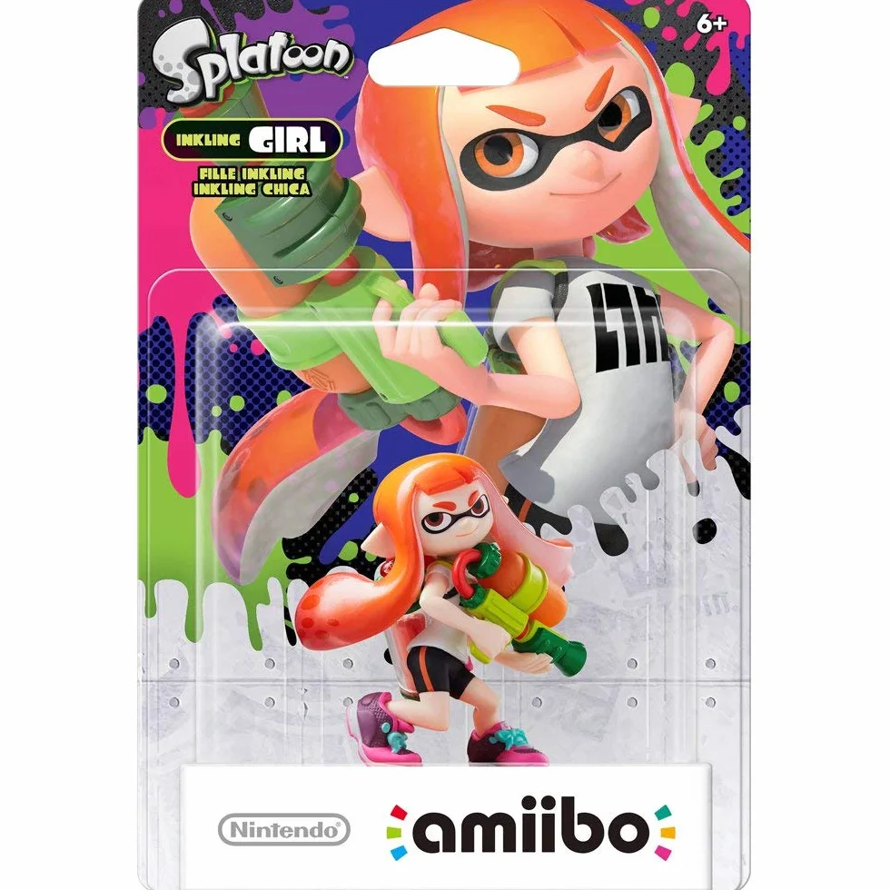 Amiibo figurka Inkling Girl - WiiU