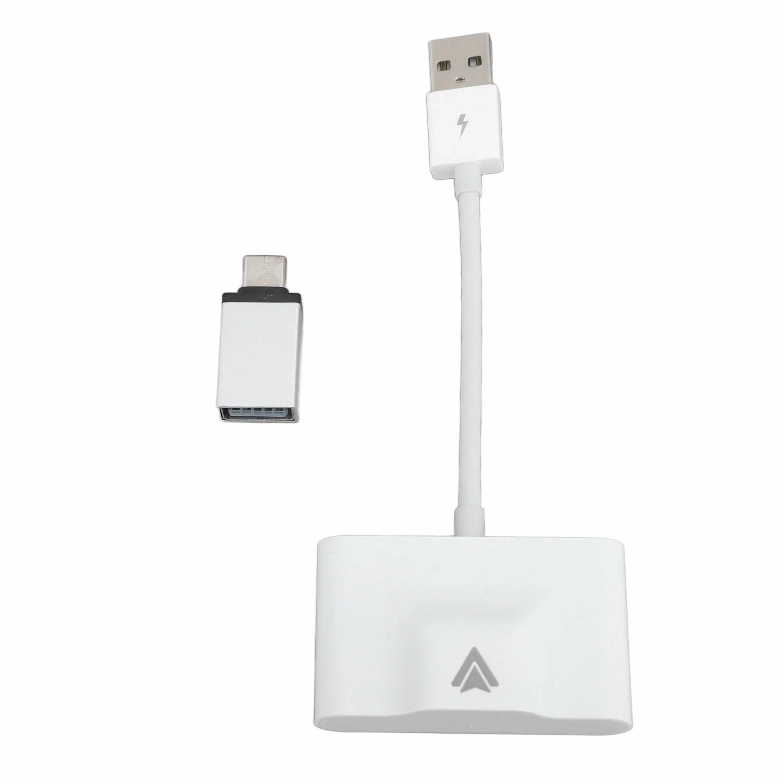 Bezprzewodowy Adapter Samochodowy dla Android Auto, Samochodowy Bezprzewodowy Klucz Samochodowy Typu C Szybkie Połączenie dla Androida, Bezpośredni Adapter USB, Mini Auto