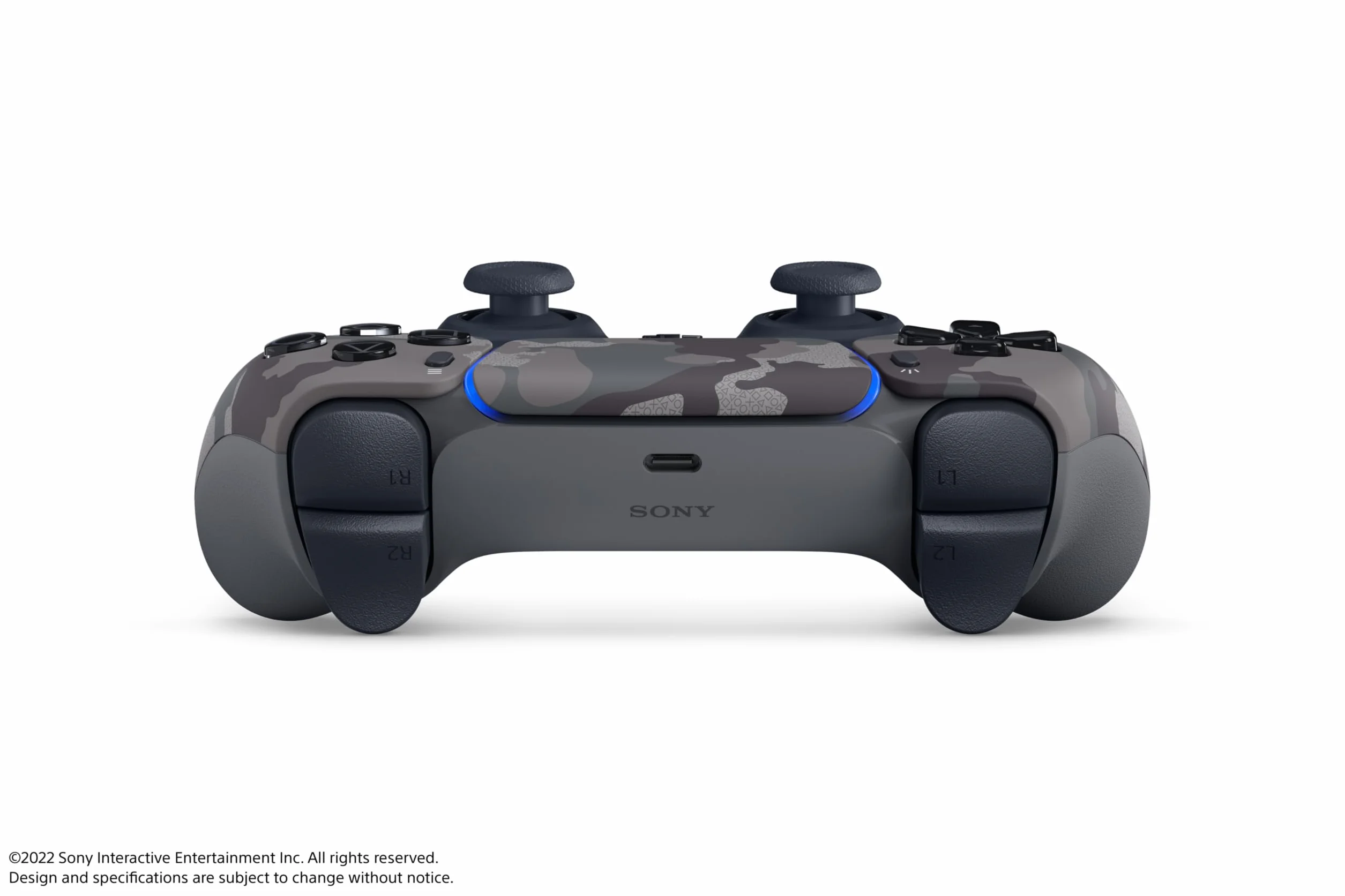 Play Station Dualsense 9423294 Kontroler, Grey Camo, 19,9 x 7 x 19 cm
