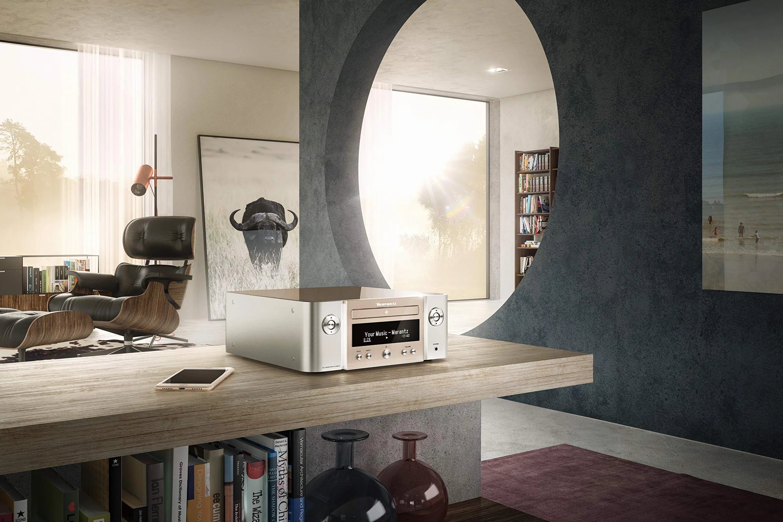 Marantz Odbiornik sieciowy Silgold (Cr 612) Odtwarzacz CD/Sieci/Wi-Fi/BT/DAB