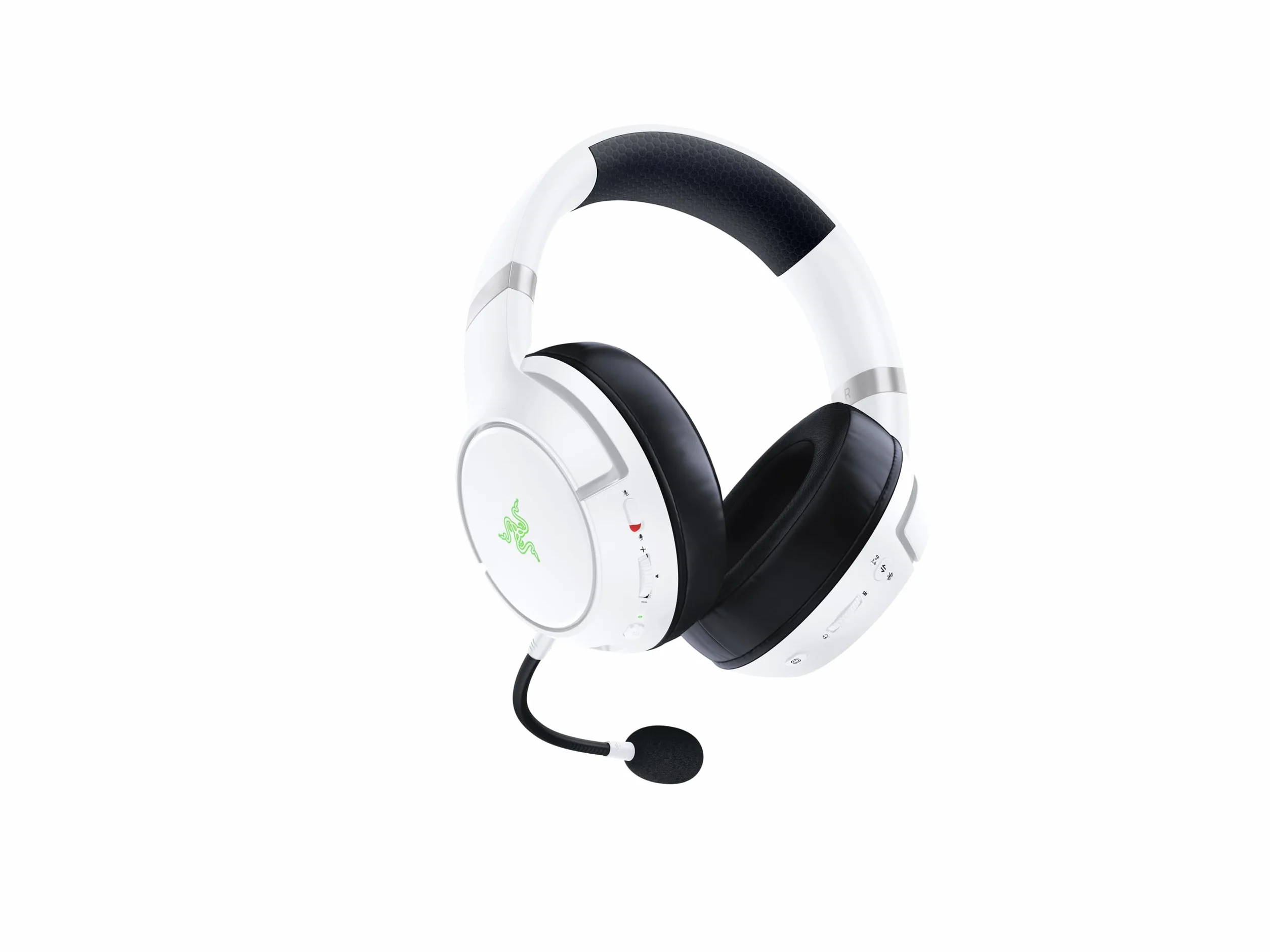 Razer Kaira Pro - bezprzewodowy zestaw słuchawkowy do konsoli Xbox Series X i mobilnych konsol Xbox Gaming (50mm przetworniki, mikrofon HyperClear Supercardioid, specjalny mikrofon) Biały