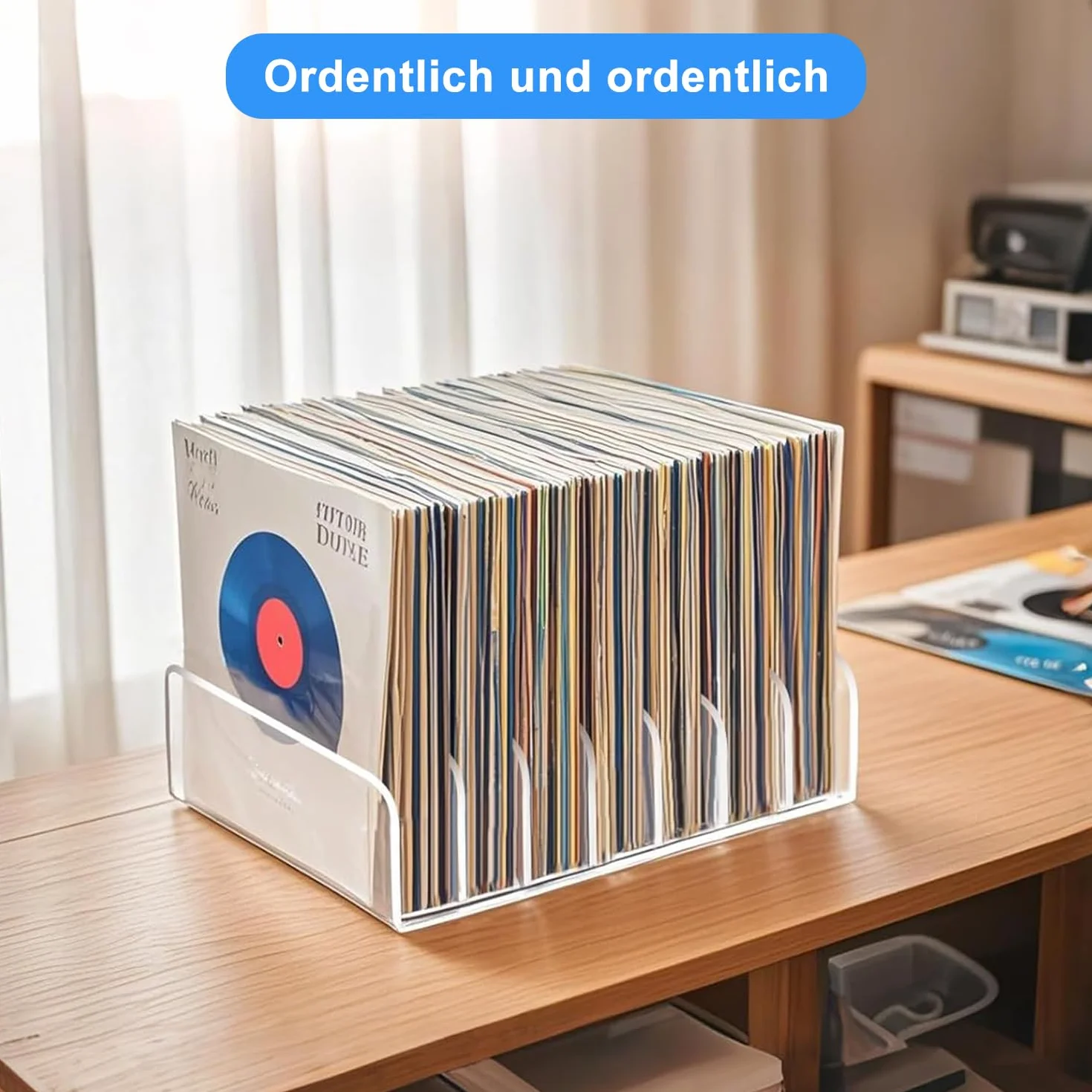 Przezroczysty uchwyt na płyty CD, 2 szt., akrylowy regał na płyty CD/DVD, stojak na kosmetyki, organizer na CD, tacki na kasety, kasety do gier, książki, kosmetyki