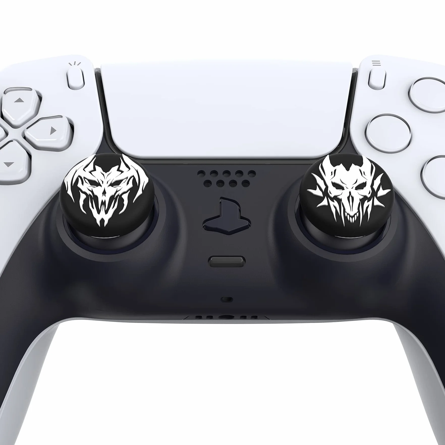 PlayVital 4PCS Thumb Grip Caps do ps5 Controller Nakładki na kciuk do ps4,Analogowa Osłona Sztyftu kompatybilny z Xbox Series X/S,Uchwytami na Kciuki do Switch Pro-Demony Licha