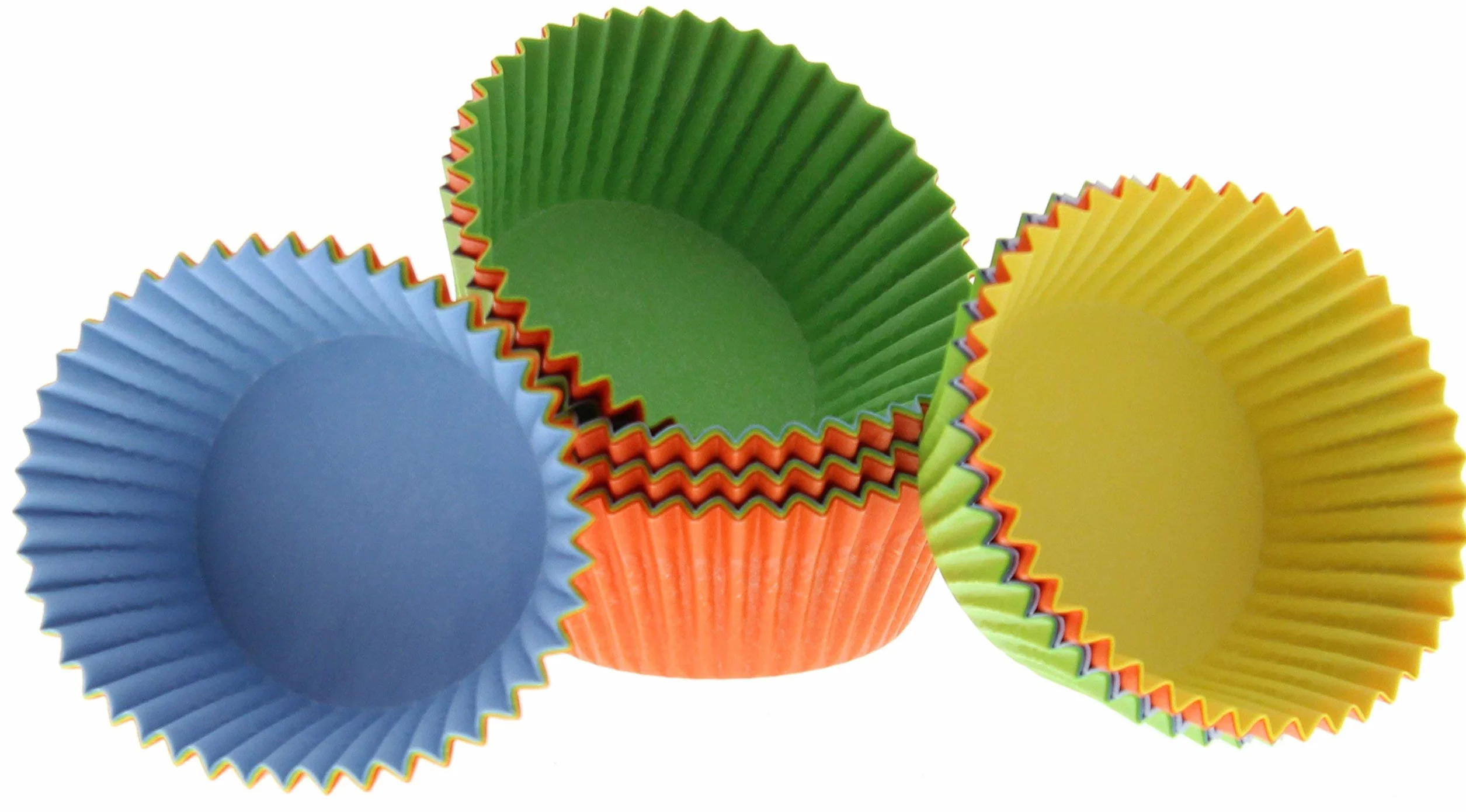 Kaiser Inspiration Foremki do Muffinek, Papierowe, Różnokolorowe, Ø 7 cm, 150 sztuk