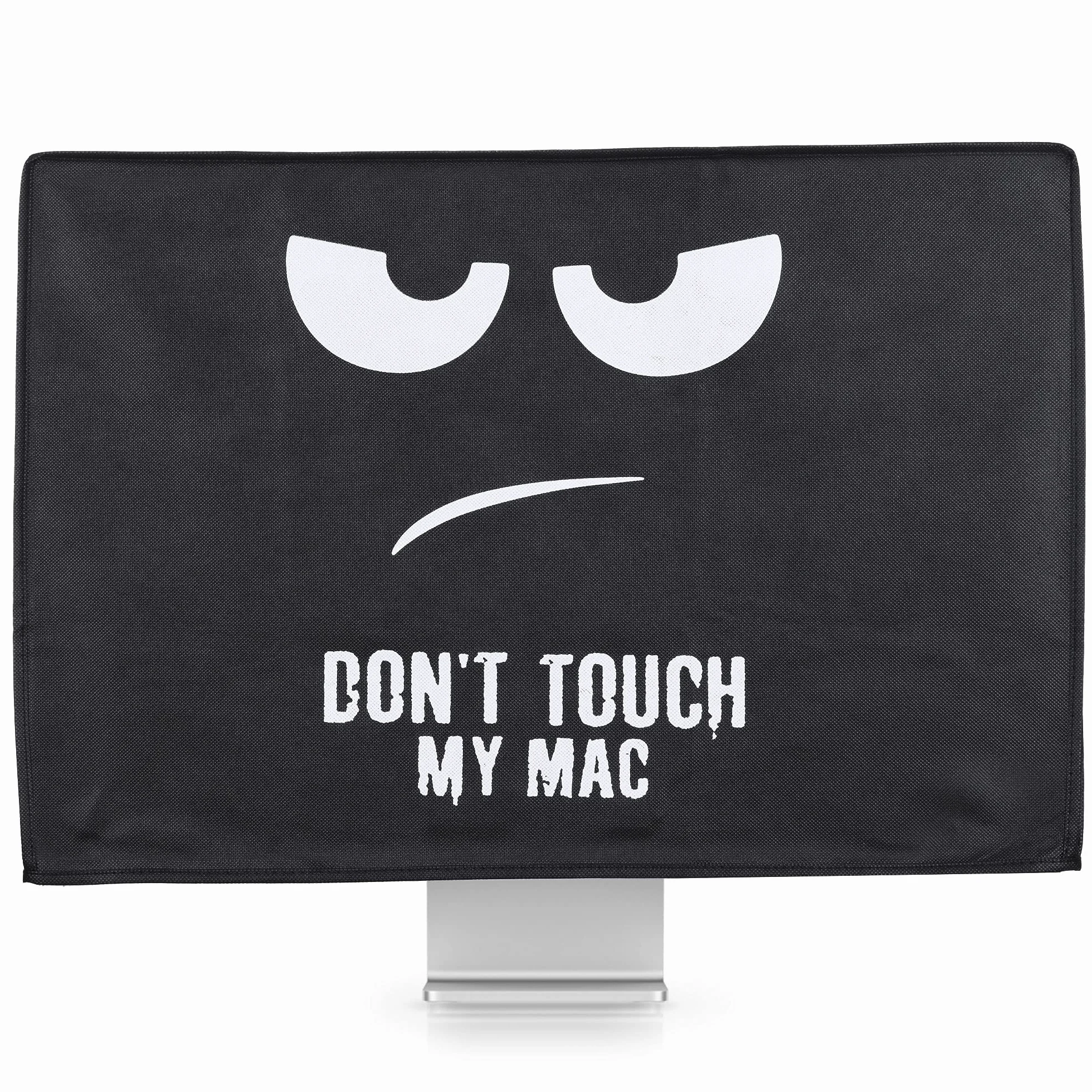 kwmobile Etui kompatybilne z Apple iMac 24" - z kieszenią na Apple Magic Keyboard, Magic Mouse i kabel - czarny