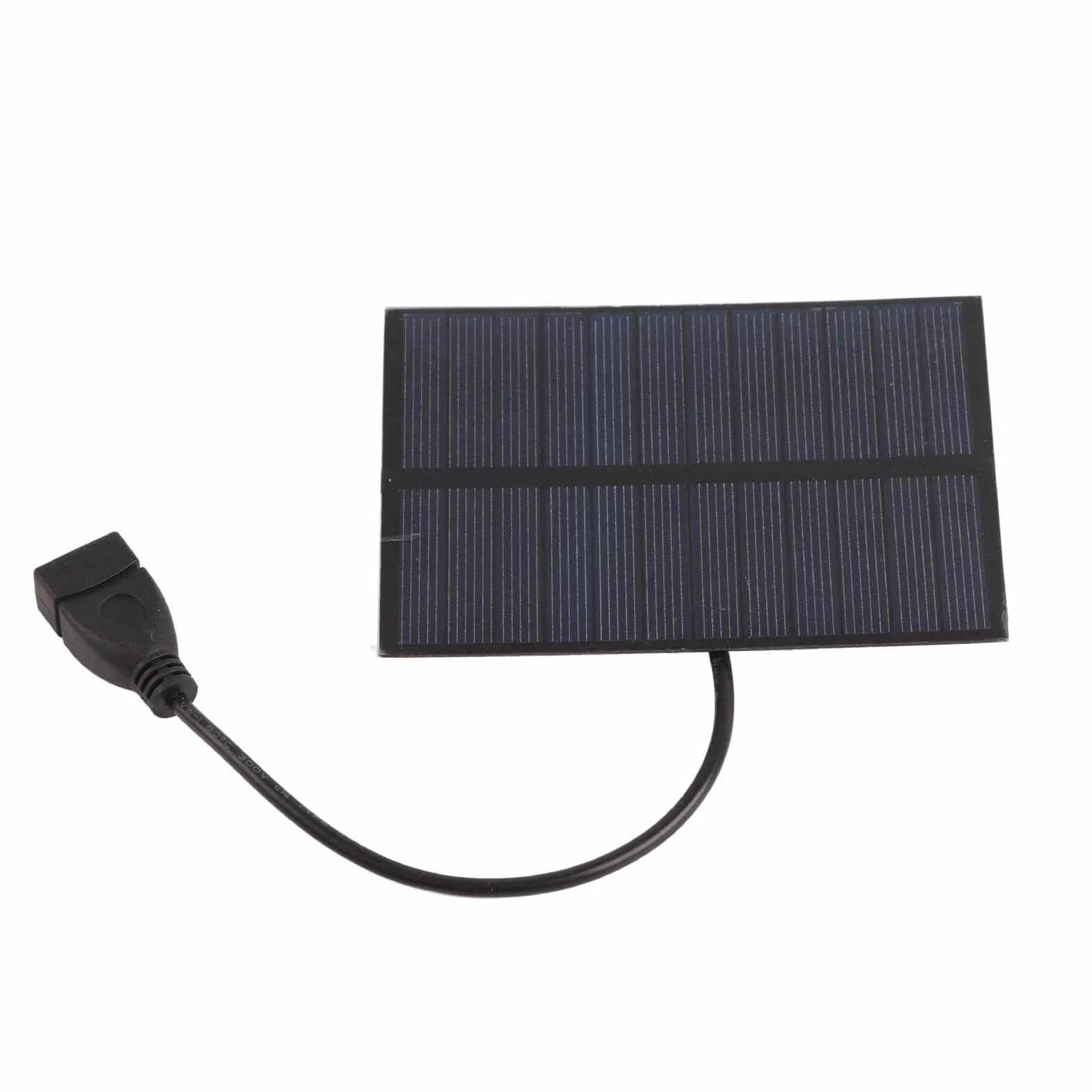 Przenośna Ładowarka Słoneczna 5W 5V USB - Lekka i Kompaktowa do Telefonów i Urządzeń Cyfrowych 11x8cm / 4,3x3,1