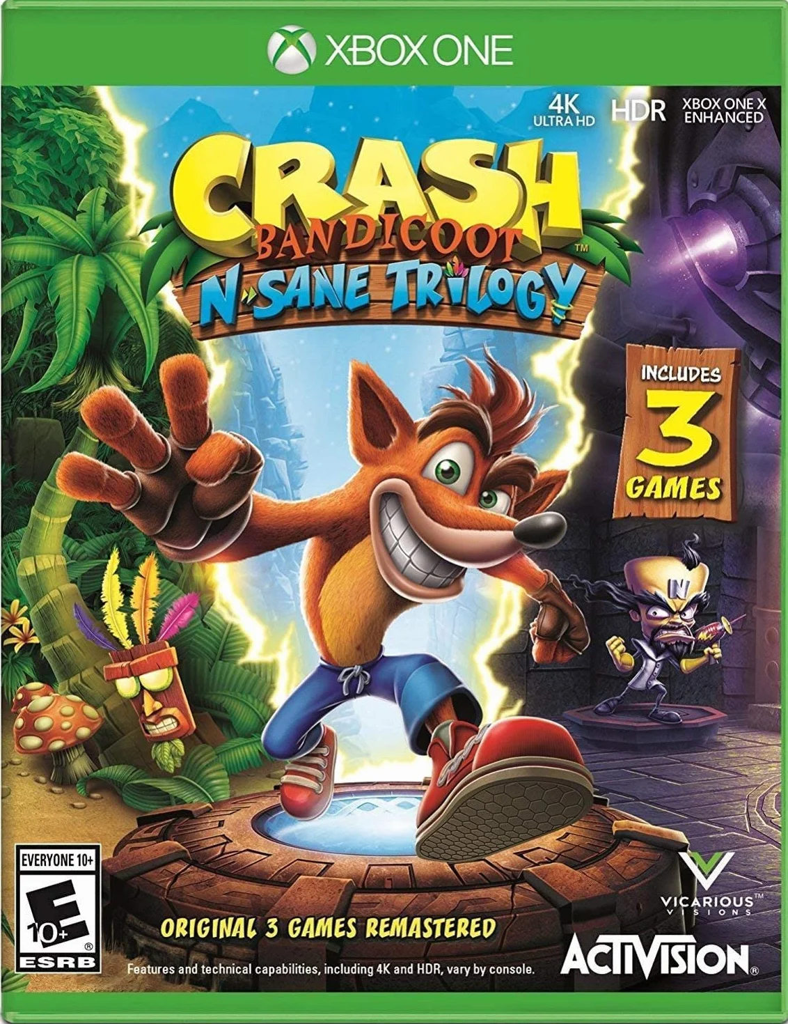 Activision Crash Bandicoot N.Sane Trilogy Xbox One