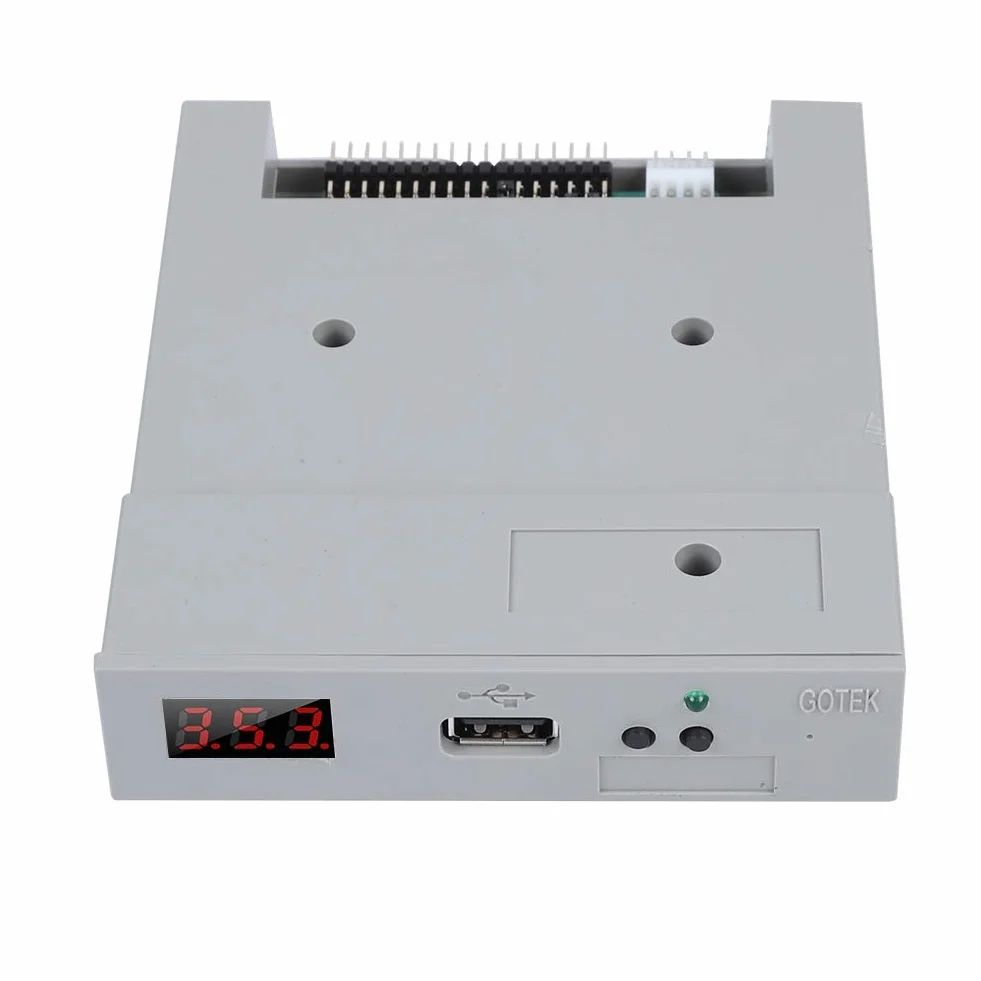 Emulator dyskietek USB, 1M44-U100 3,5 cala 1,44 MB USB SSD Emulator Plug and Play, wbudowana pamięć do przełączania danych i konwersji nadaje się do dyskietek przemysłowych urządzeń