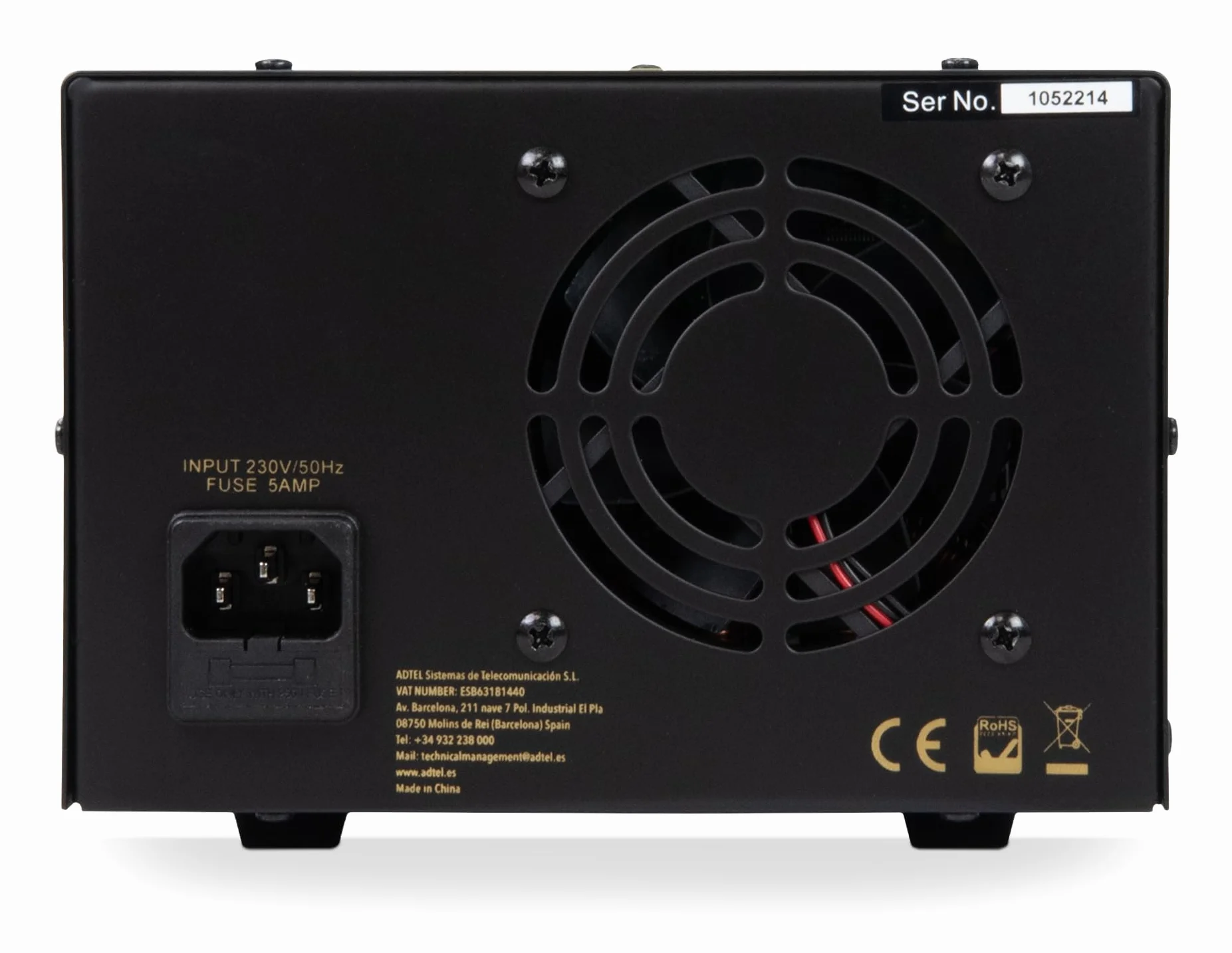 SPS-3036D zasilacz impulsowy 220 V / stałe wyjście 13,8 V, natężenie prądu 30 do 35 A