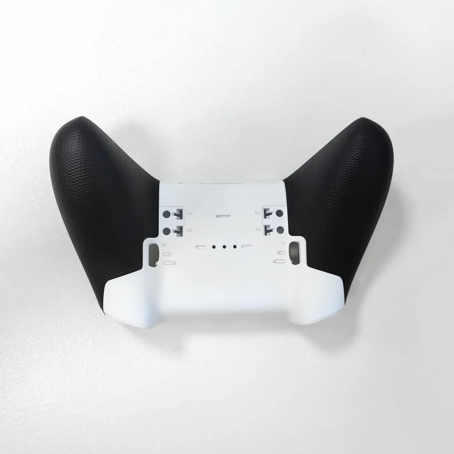Zestaw Pełnej Obudowy dla Xbox Elite Controller Series 2 - Core, Wymienna Obudowa Zawiera Skorupa Pokrywę Ramka Środkowa Przyciski ABXY LT RT Zderzak LB RB Akcesoria Narzędzia, Czerwony