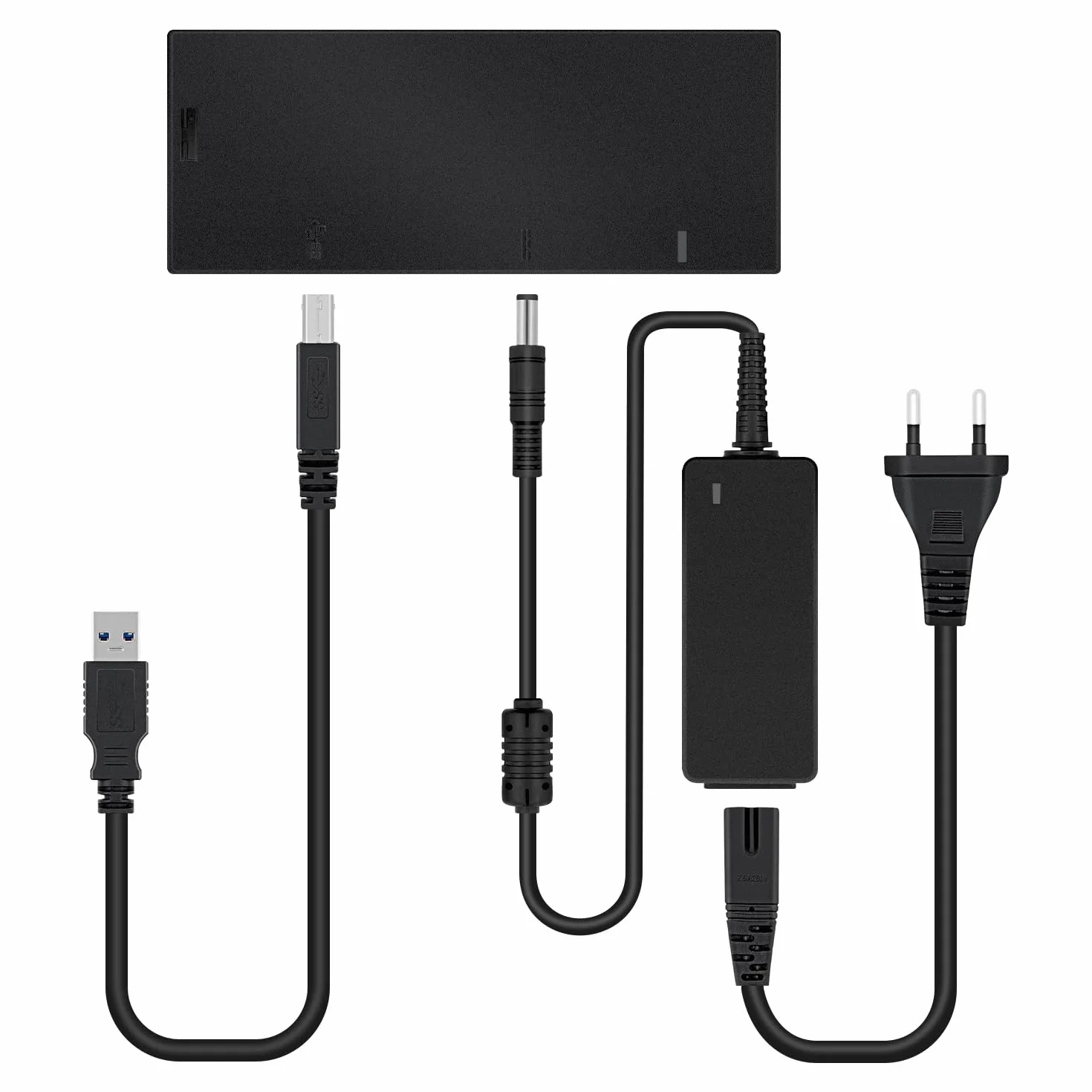 Mcbazel Adapter Kinect 2.0 do konwertera sensora z zasilaczem kompatybilny z Xbox One Slim/Xbox One X/Win11/8/8.1/10 z wtyczką europejską
