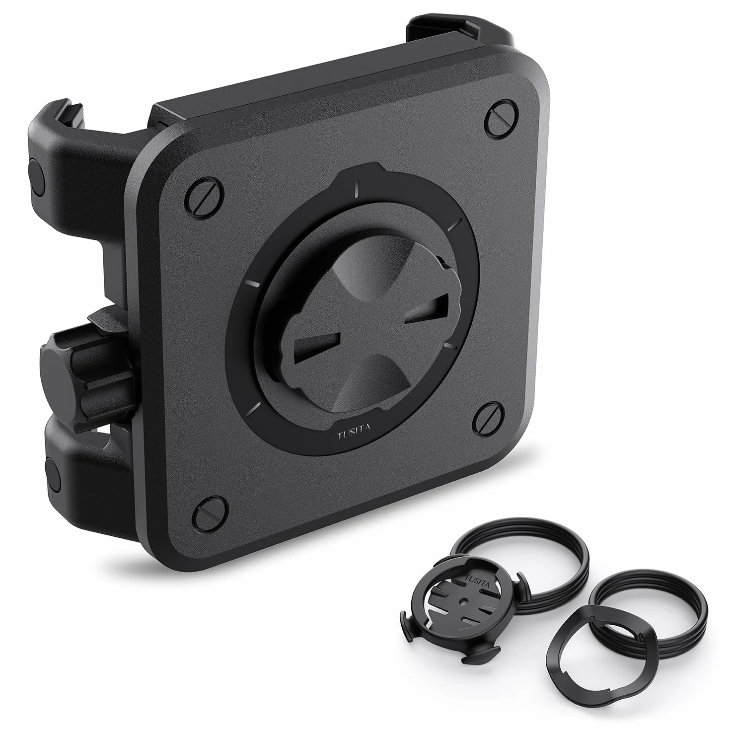 TUSITA Uchwyt na Telefon Rowerowy Kompatybilny z Garmin Mount, 4.0"-6.9"