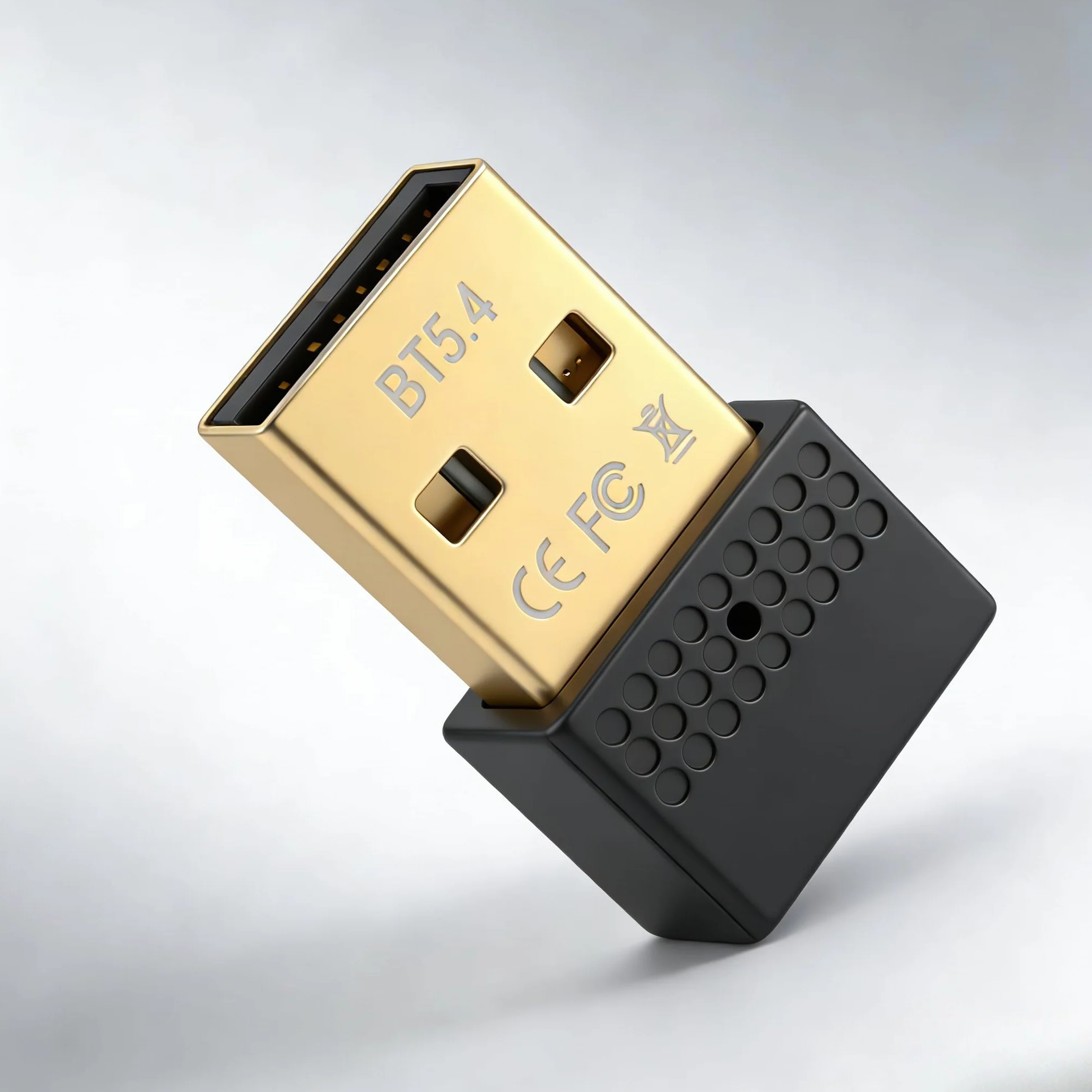 Adapter Bluetooth 5.4 do PC, mini USB Bluetooth, odbiornik Dongle 2.4G, do słuchawek, głośników, myszy, klawiatury, kontrolera, gamepada, Plug and Play, do komputera stacjonarnego z systemem