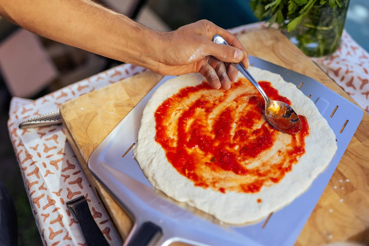 Ooni Łopatka do Pizzy 30cm Aluminiowa Perforowana