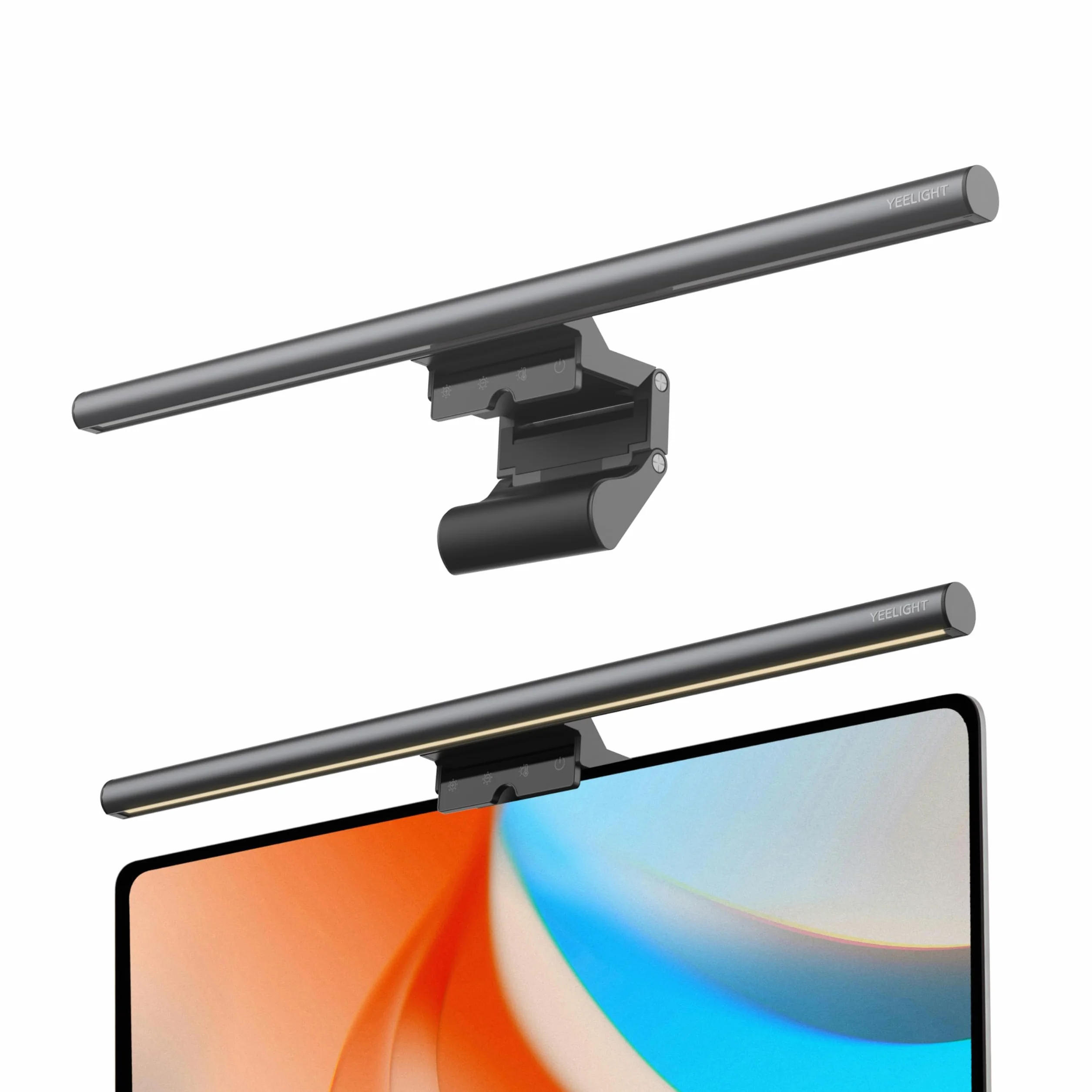 YEELIGHT Lampa na Monitor LED Screenbar, 250LM Bezodblaskowa Lampka do Komputera, Sterowanie Dotykowe USB, Oświetlenie do Biura i Domu, Płynna Regulacja Jasności i Temperatury Barwowej