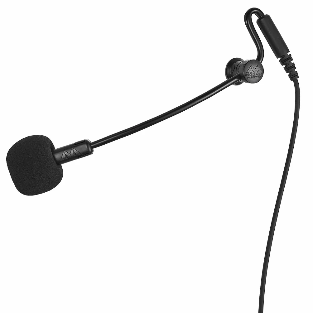 Antlion Audio ModMic Uni 2 - dołączany mikrofon z redukcją szumów i przełącznikiem wyciszania, kompatybilny z PC, konsolami do gier, urządzeniami przenośnymi