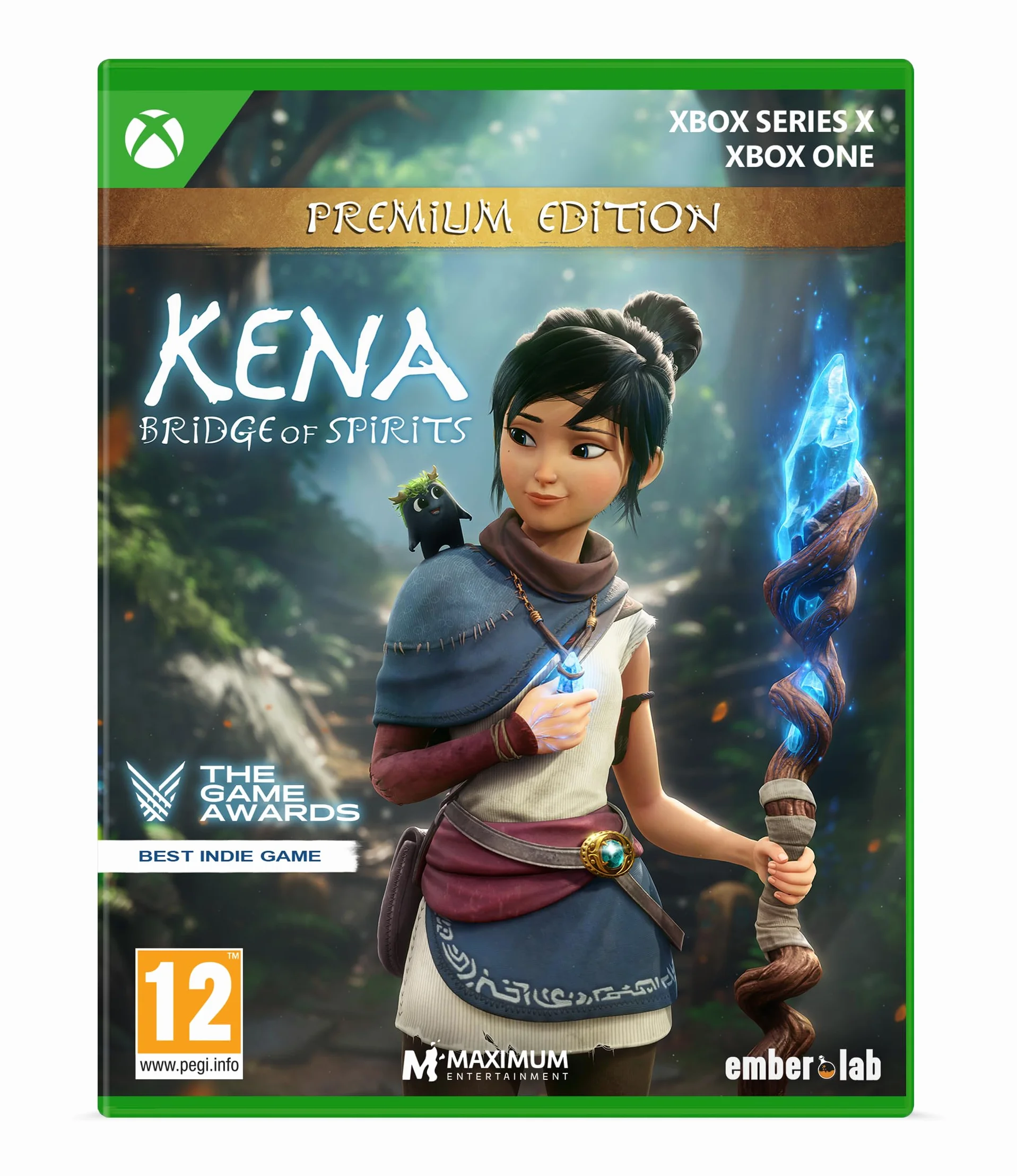 MAXIMUM ENTERTAINMENT Kena: Bridge of Spirits - Edycja Premium (Xbox Series X/Xbox One)