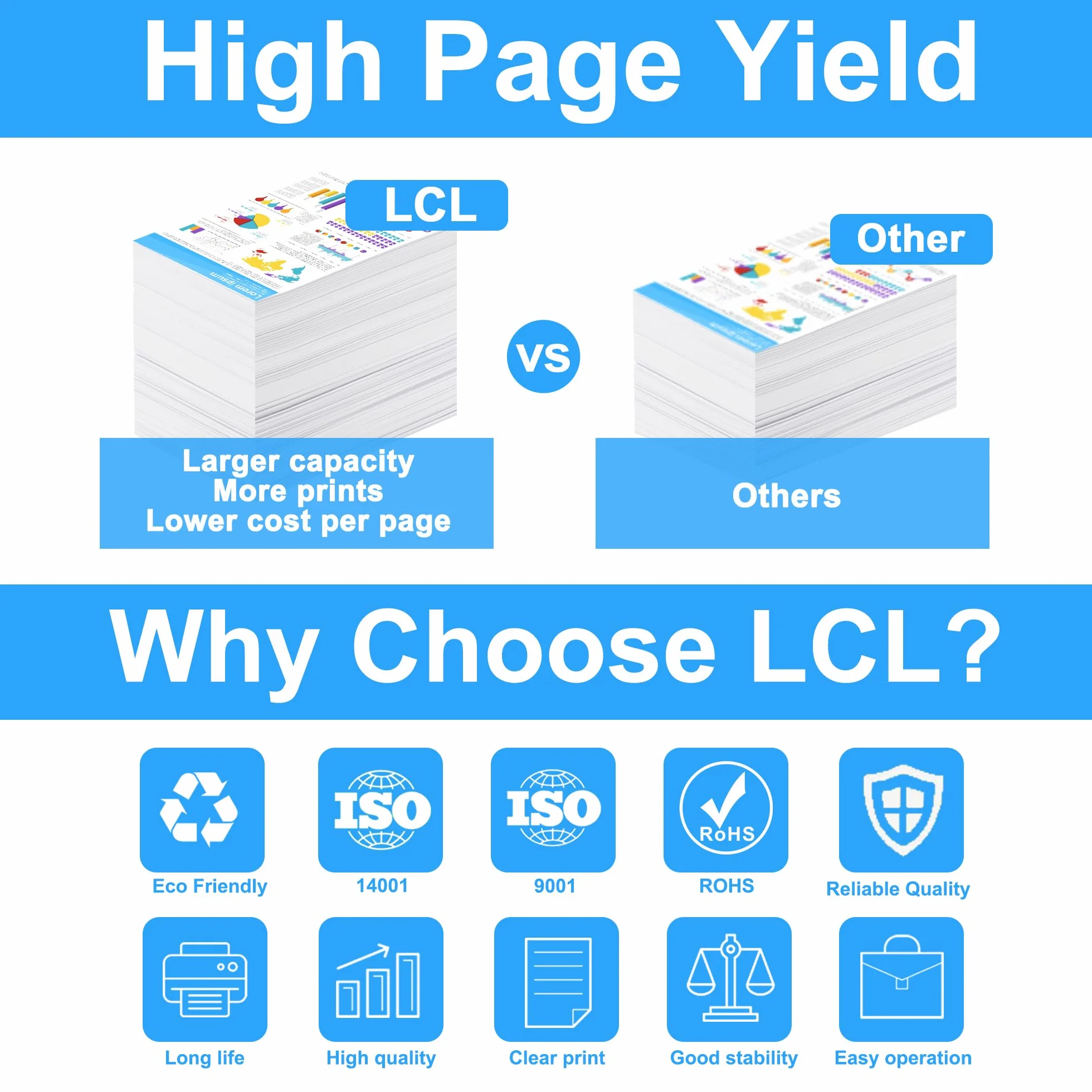 LCL Kompatybilny wkład atramentowy LC-3213 LC3213 LC-3213C LC3213C (2cyjan) zamiennik dla Brother DCP-J770 DCP-J772DW DCP-J774DW MFC-J890DW MFC-J895 MFC-J497DW DCP-J572DW MFC-J491DW